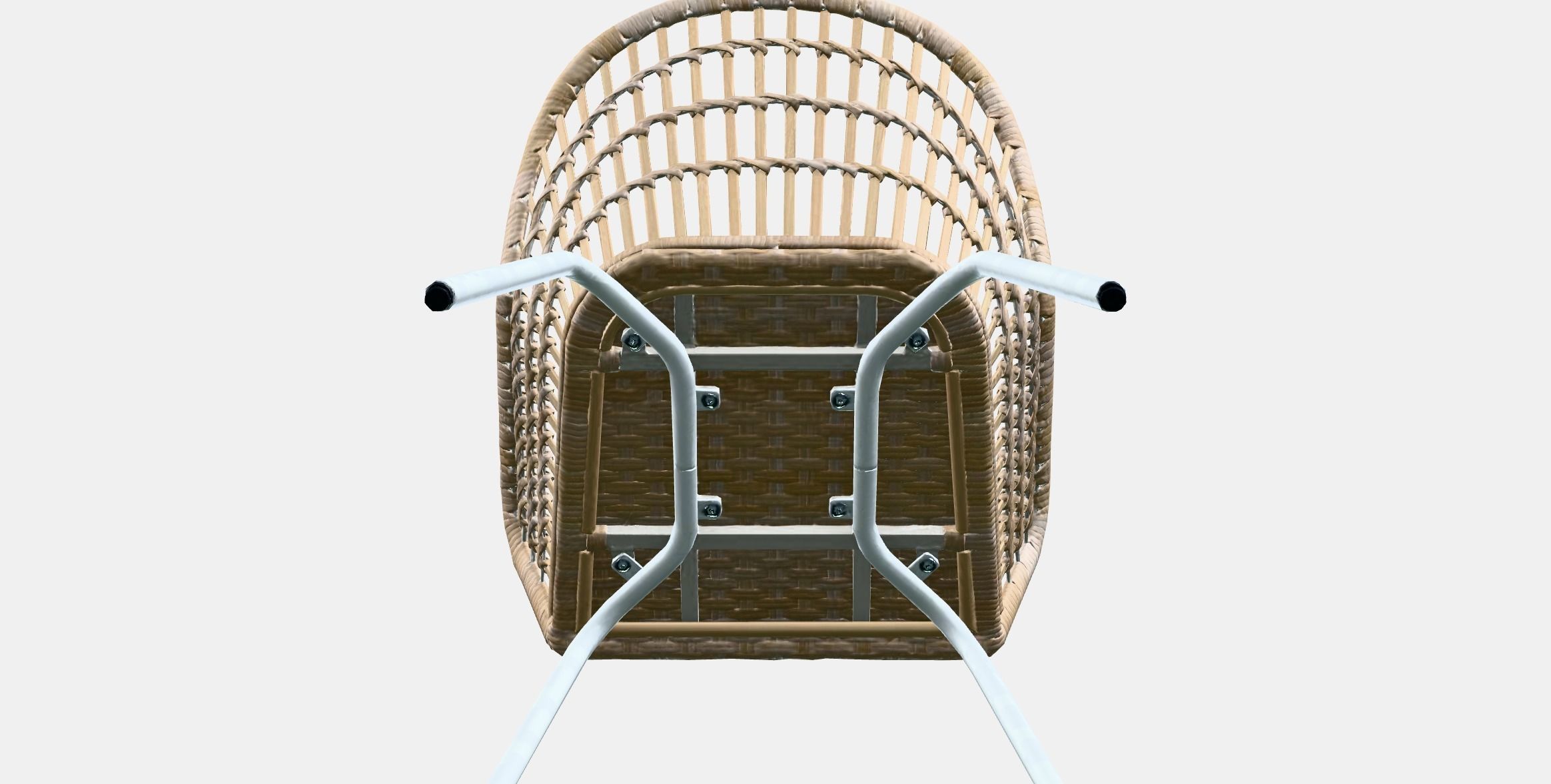 NILSOVE armchair Low-poly 3D model_8