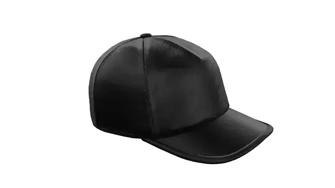 Leather Baseball Hat