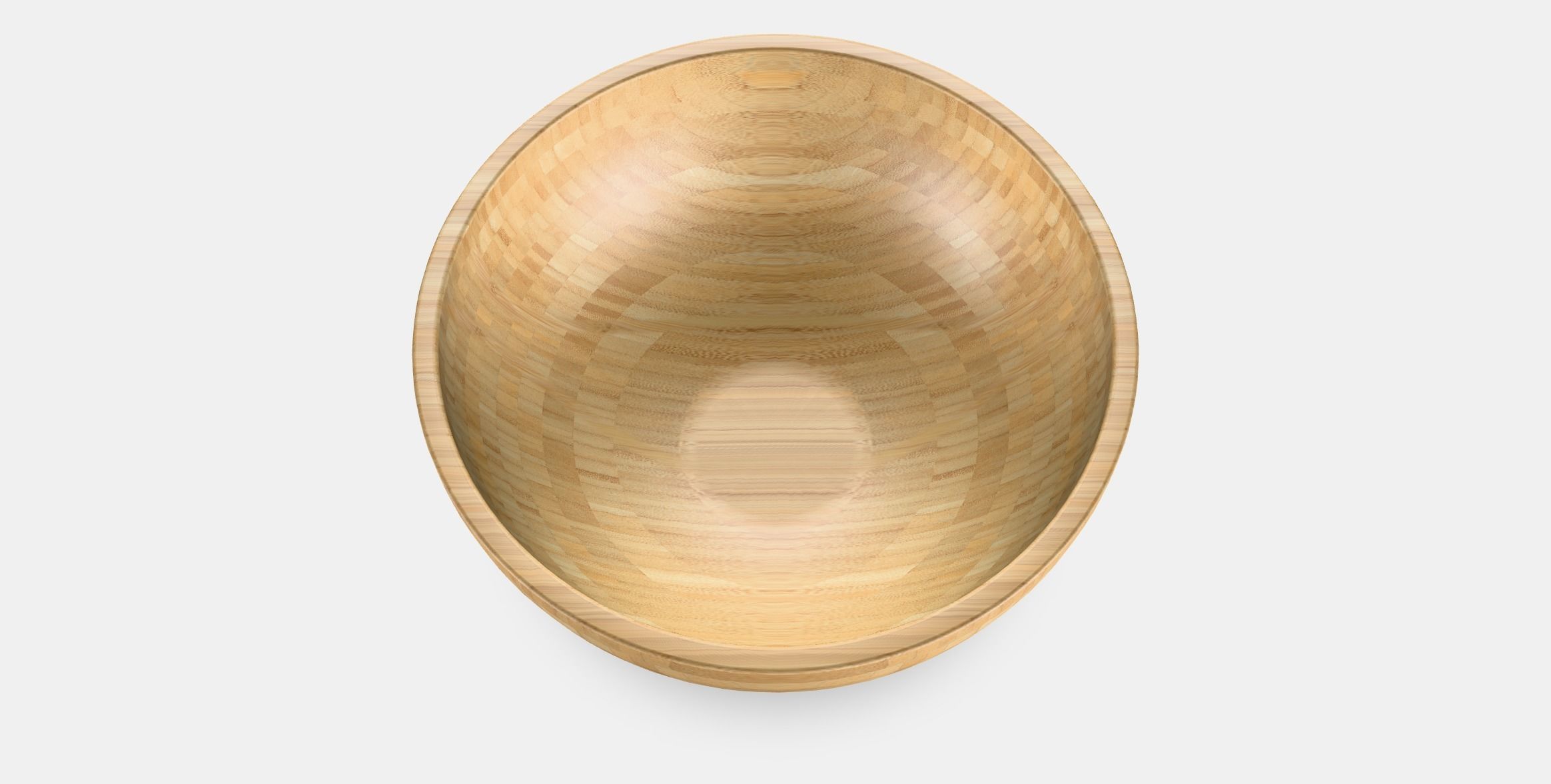 BLANDA MATT Serving bowl 1 Low-poly 3D model_2