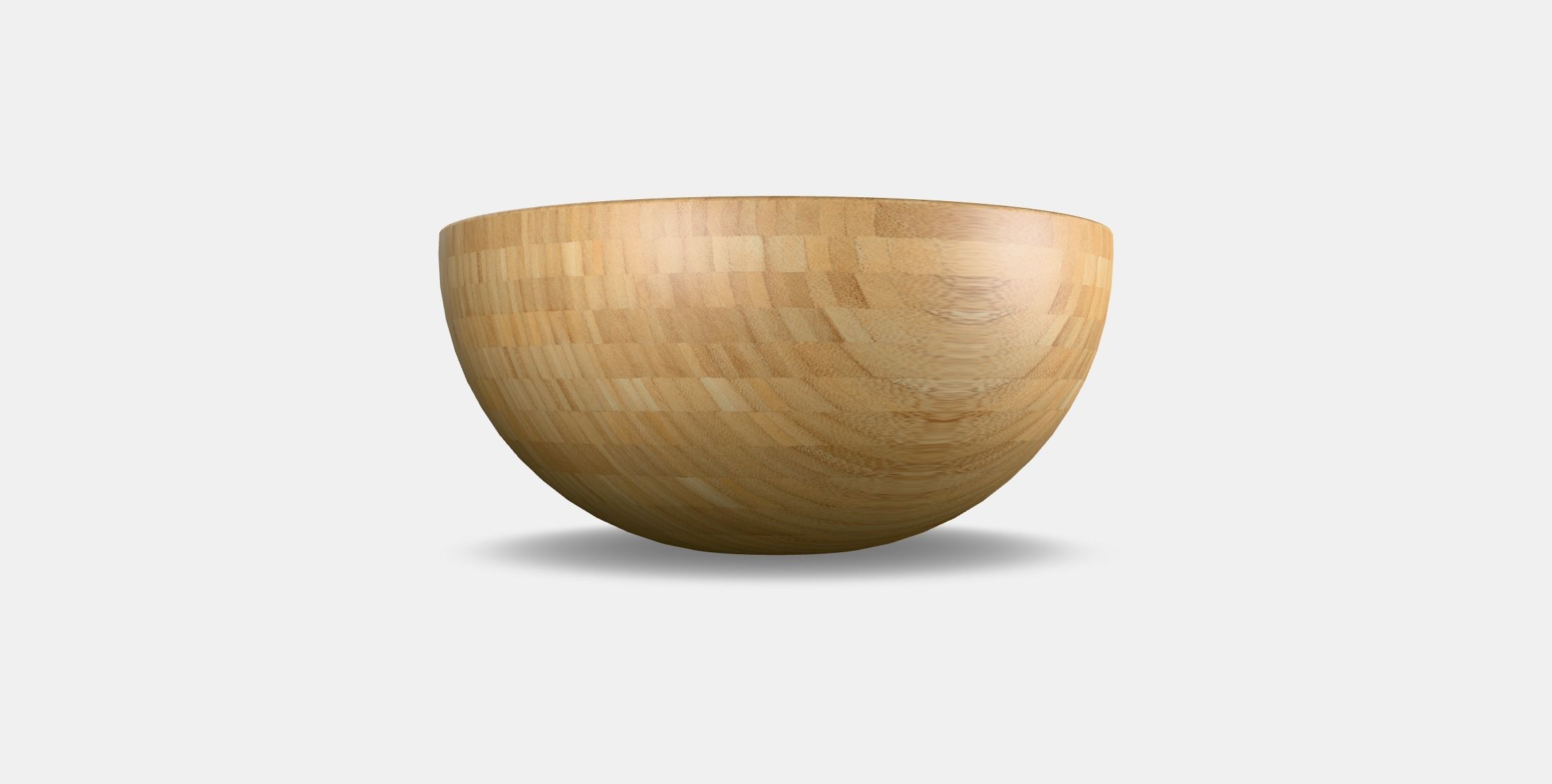 BLANDA MATT Serving bowl 1 Low-poly 3D model_15