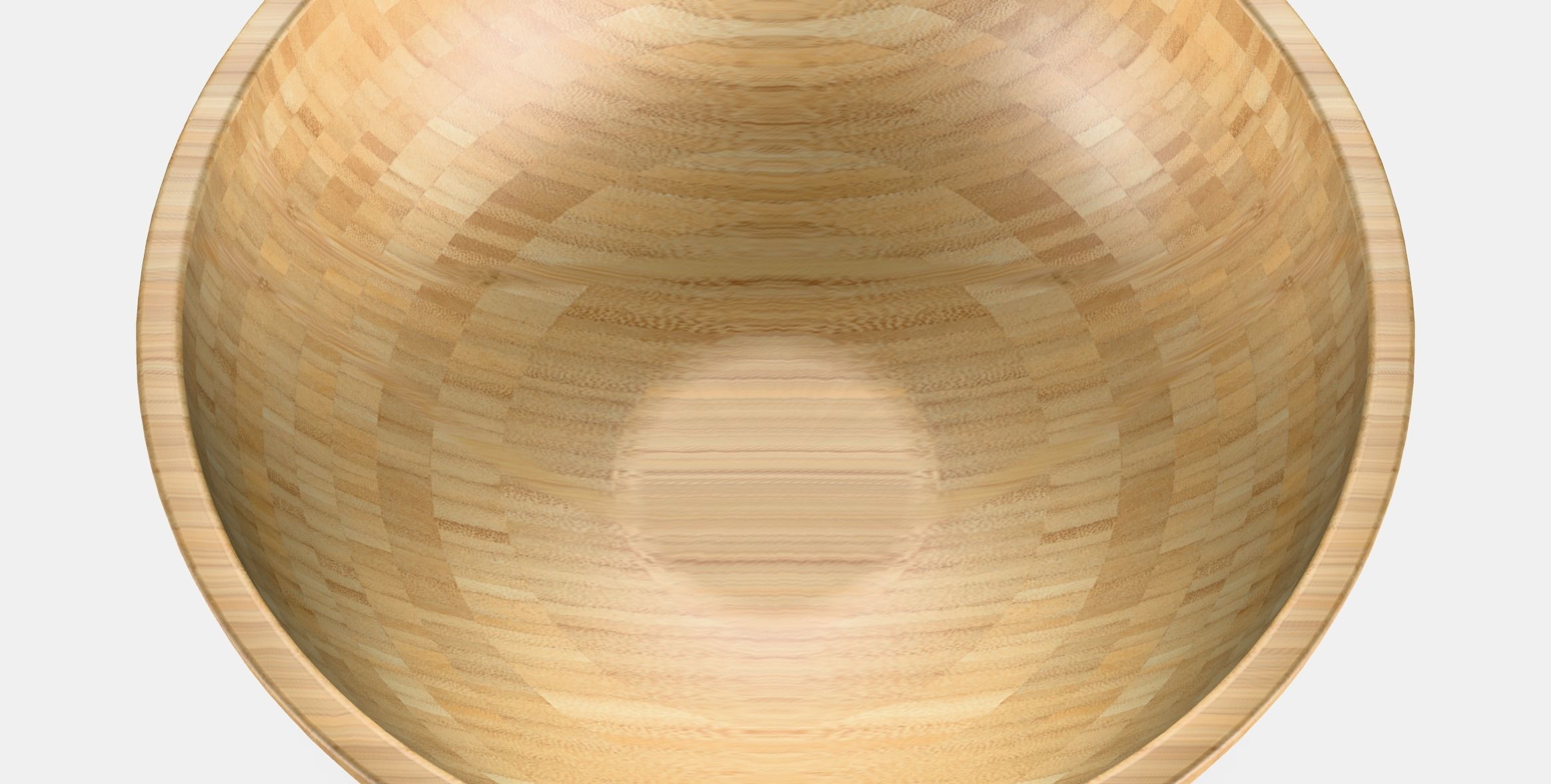 BLANDA MATT Serving bowl 1 Low-poly 3D model_12