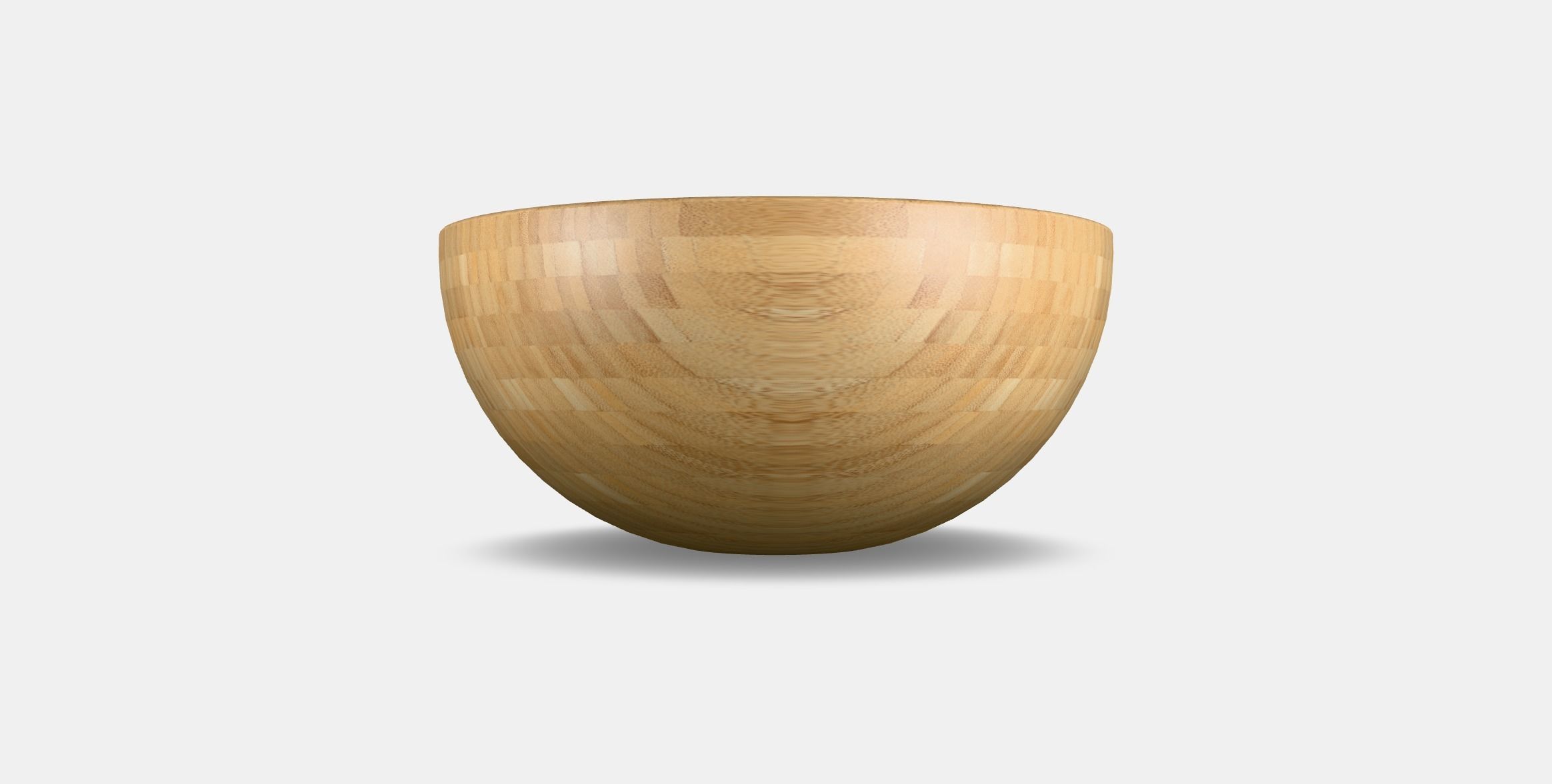BLANDA MATT Serving bowl 1 Low-poly 3D model_14