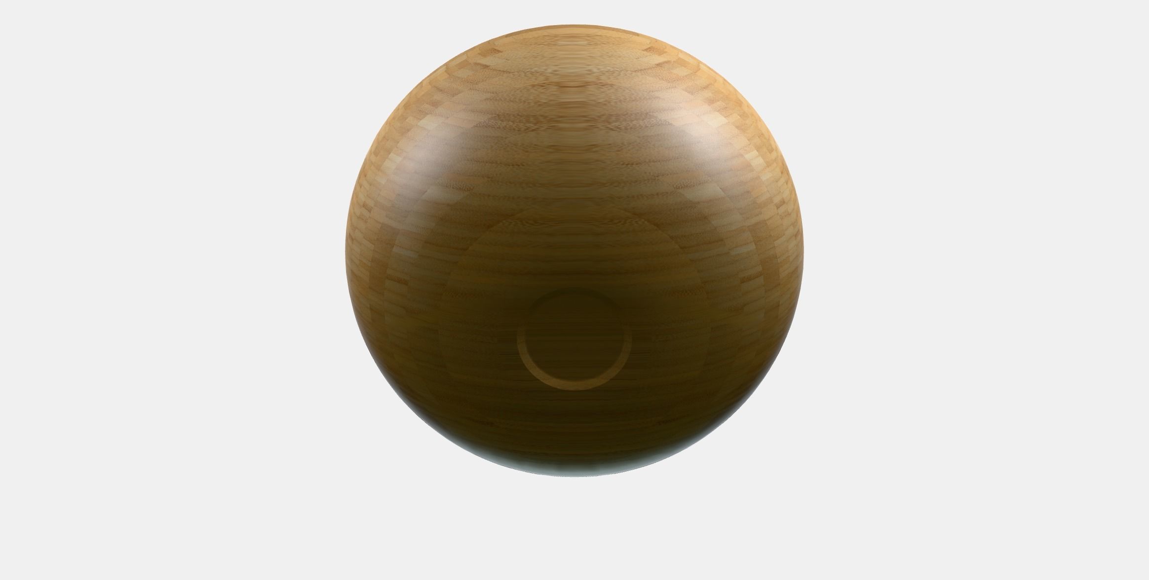 BLANDA MATT Serving bowl 1 Low-poly 3D model_7