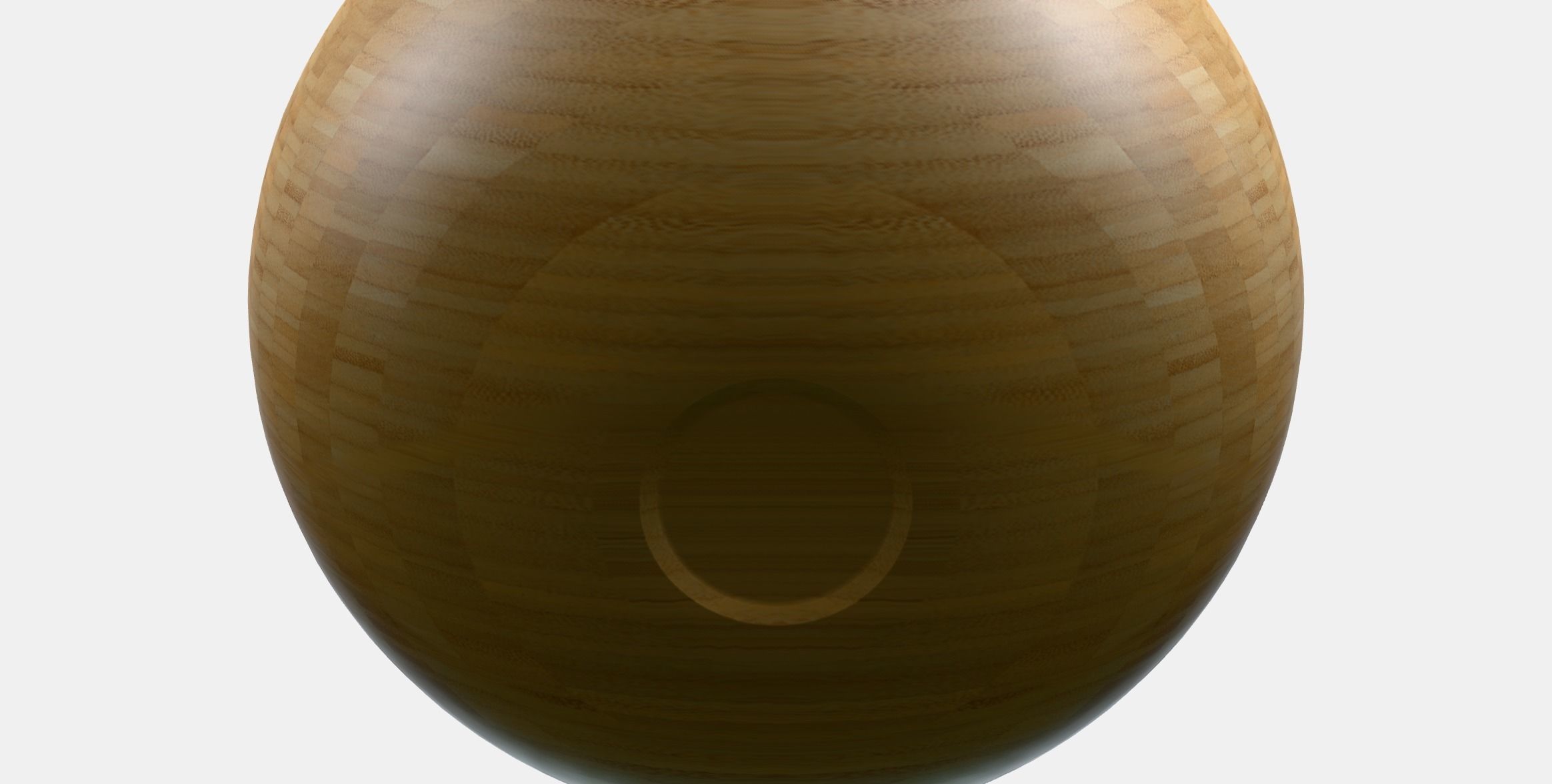 BLANDA MATT Serving bowl 1 Low-poly 3D model_11