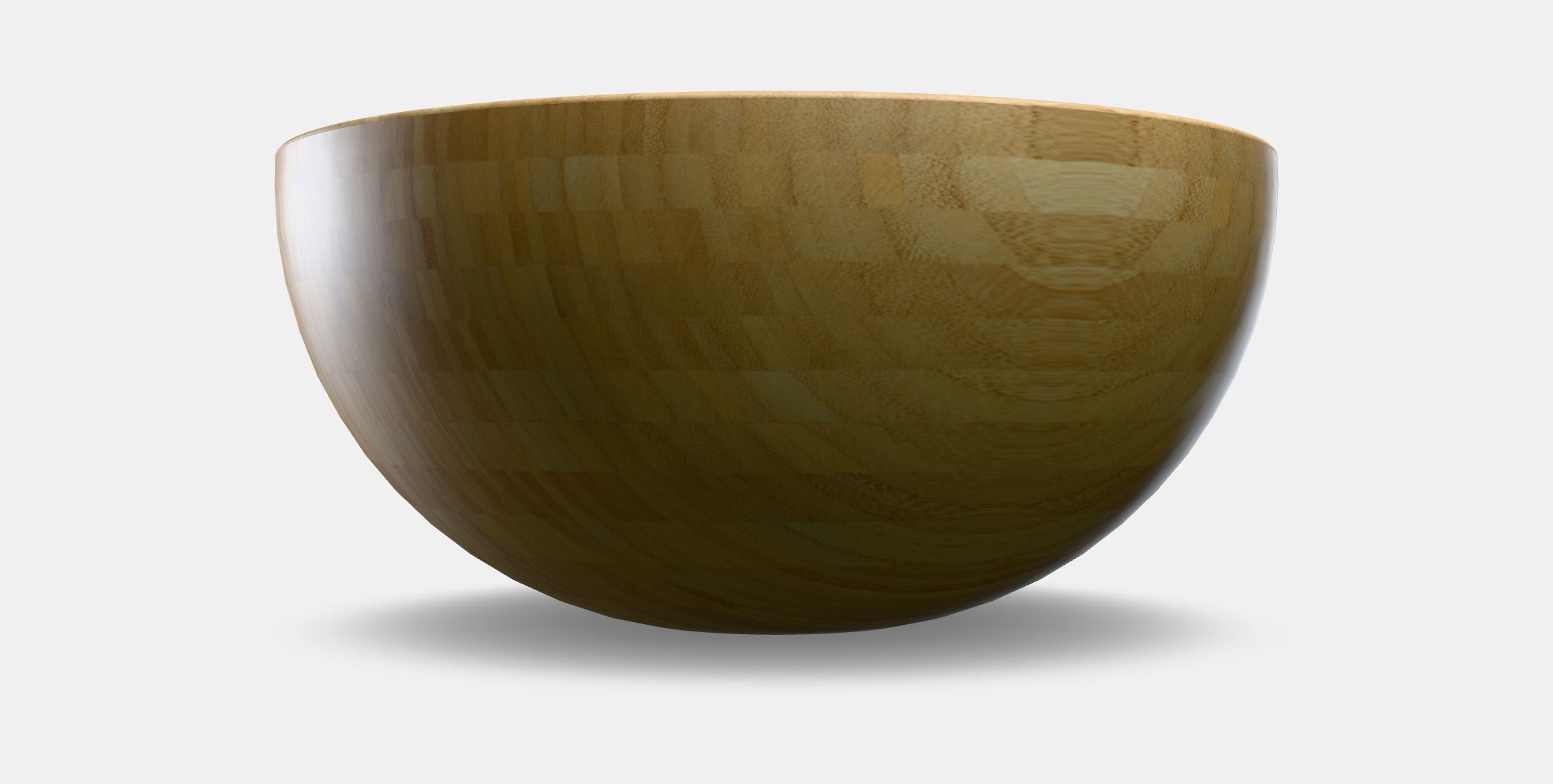 BLANDA MATT Serving bowl 1 Low-poly 3D model_8