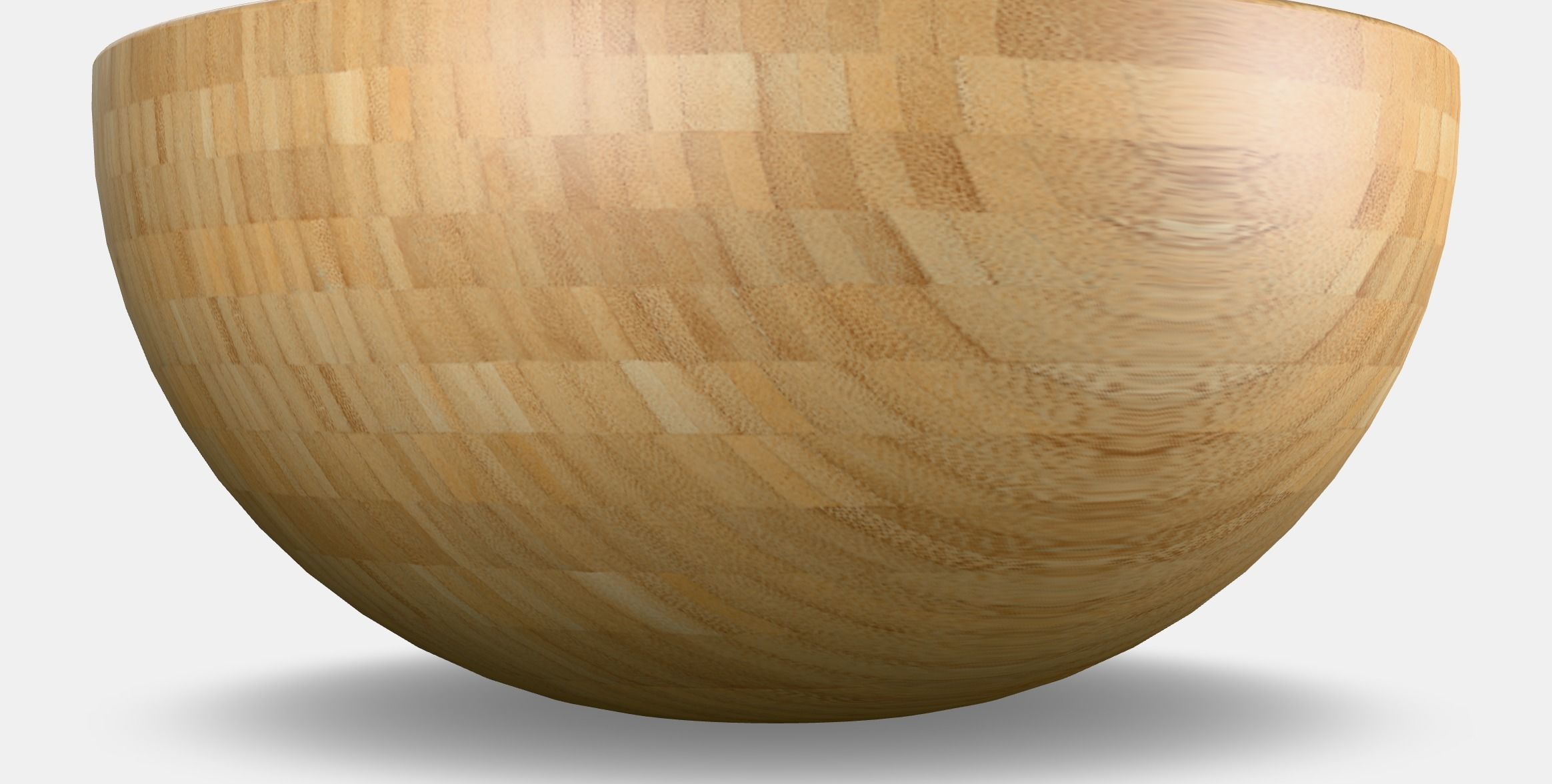 BLANDA MATT Serving bowl 1 Low-poly 3D model_3