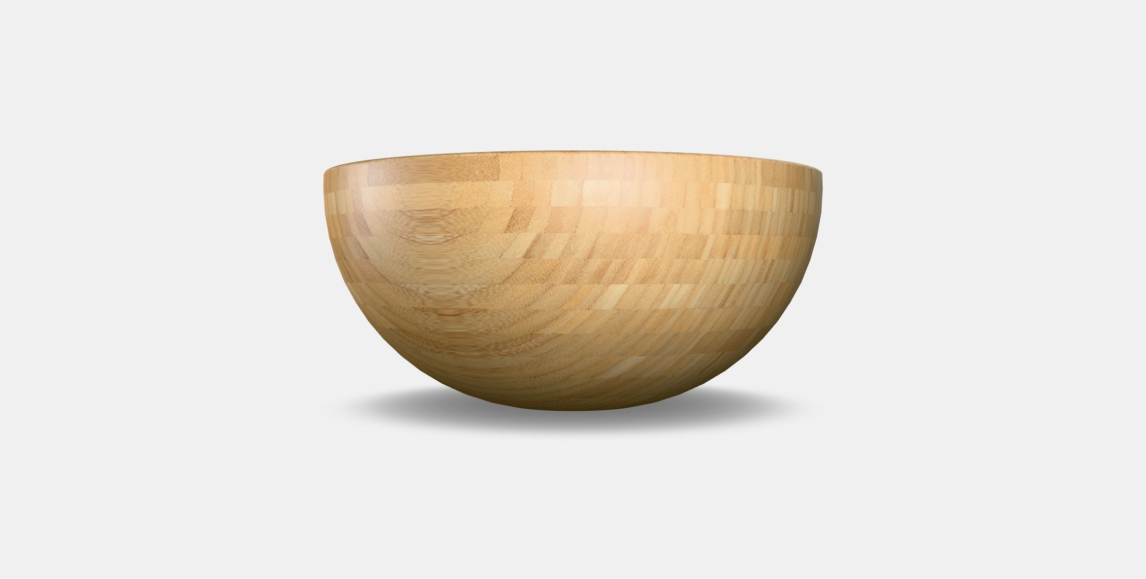 BLANDA MATT Serving bowl 1 Low-poly 3D model_4