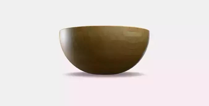 BLANDA MATT Serving bowl 1 Low-poly 3D model