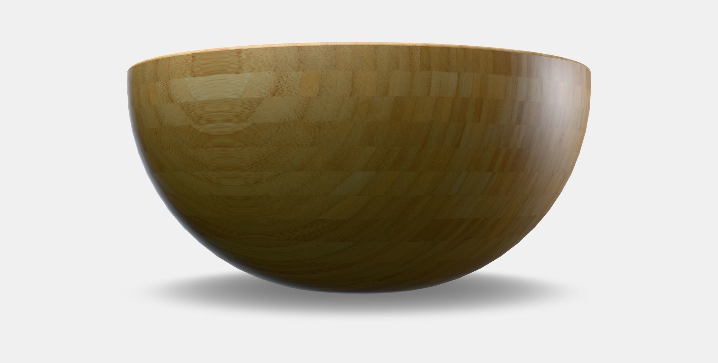 BLANDA MATT Serving bowl 1 Low-poly 3D model_13