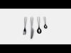 TILLAGD Cutlery 24 pcs Low-poly 3D model_1