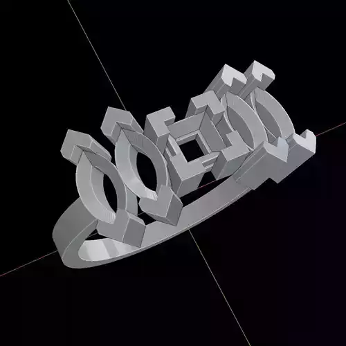 Solitario Piedra Cuadrada Marquis