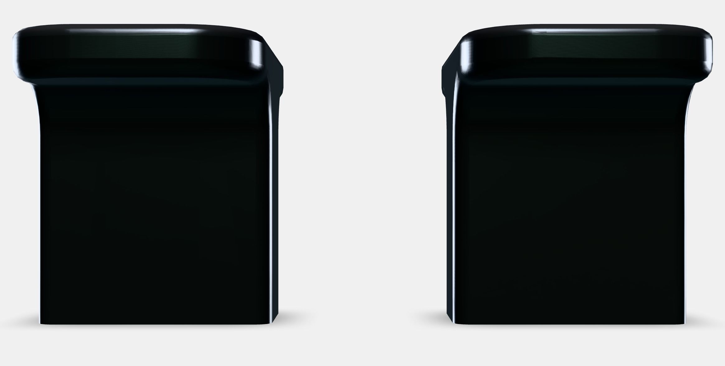 HACKAS button Low-poly 3D model_11