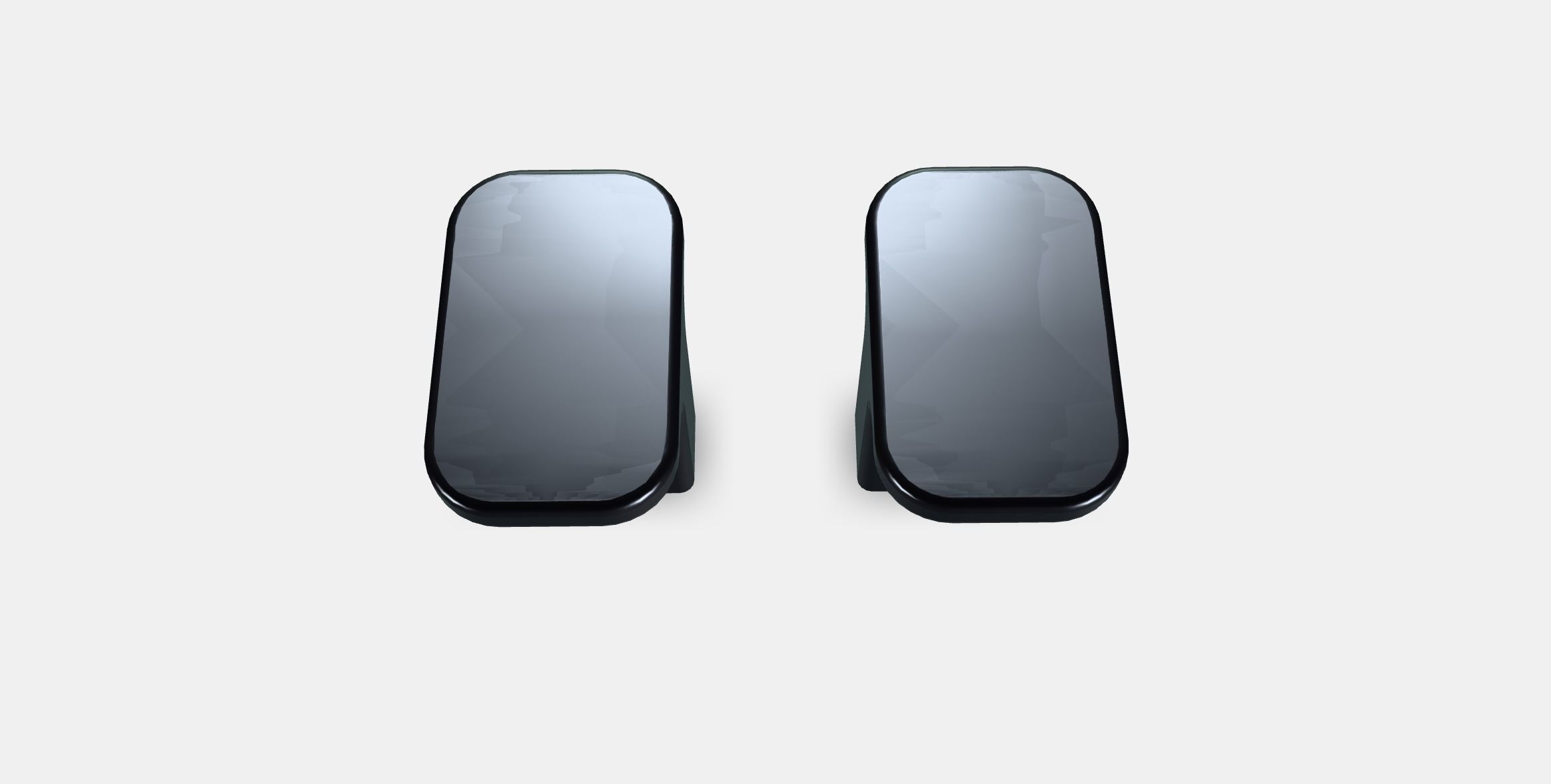 HACKAS button Low-poly 3D model_2