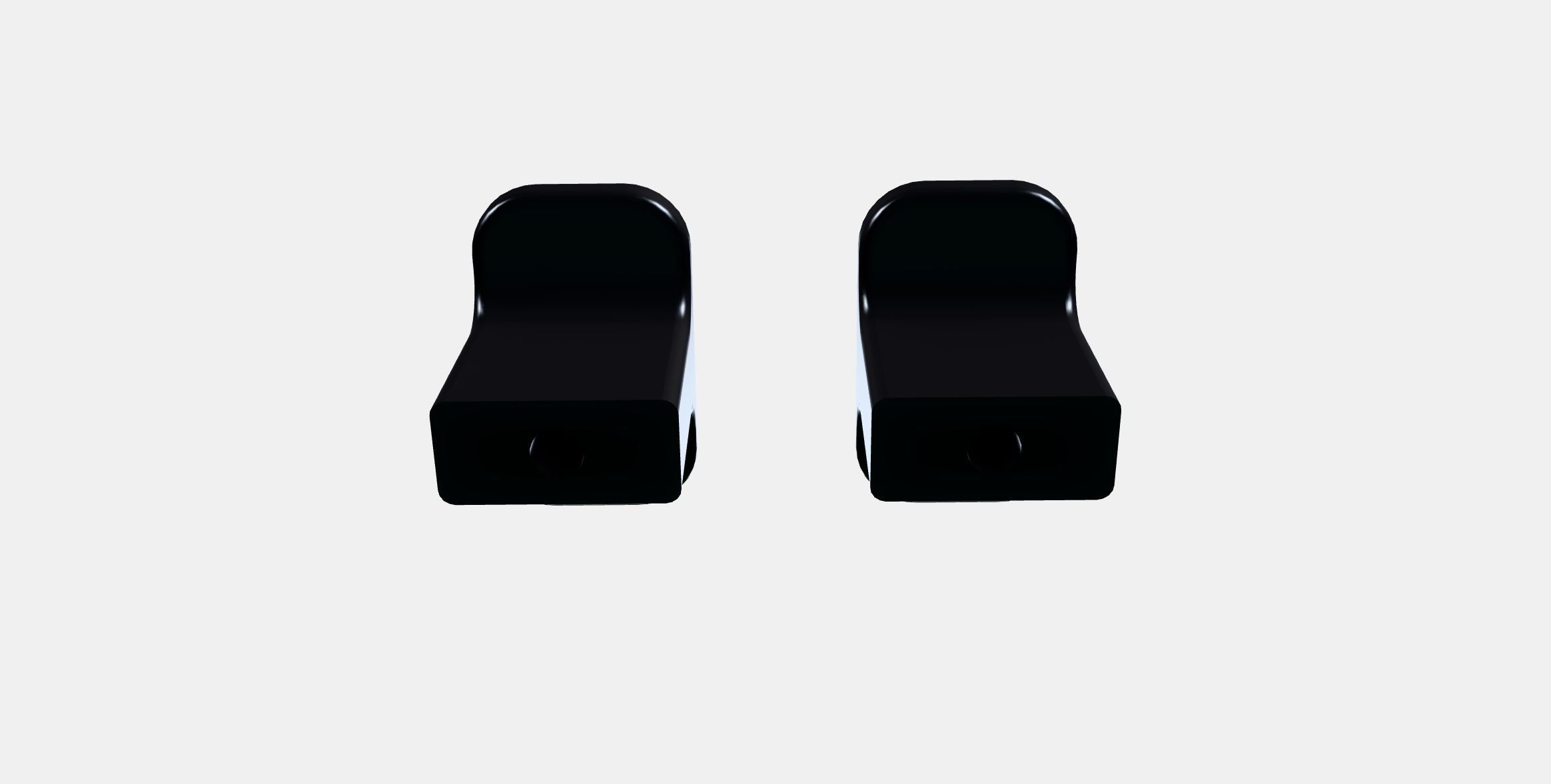 HACKAS button Low-poly 3D model_7