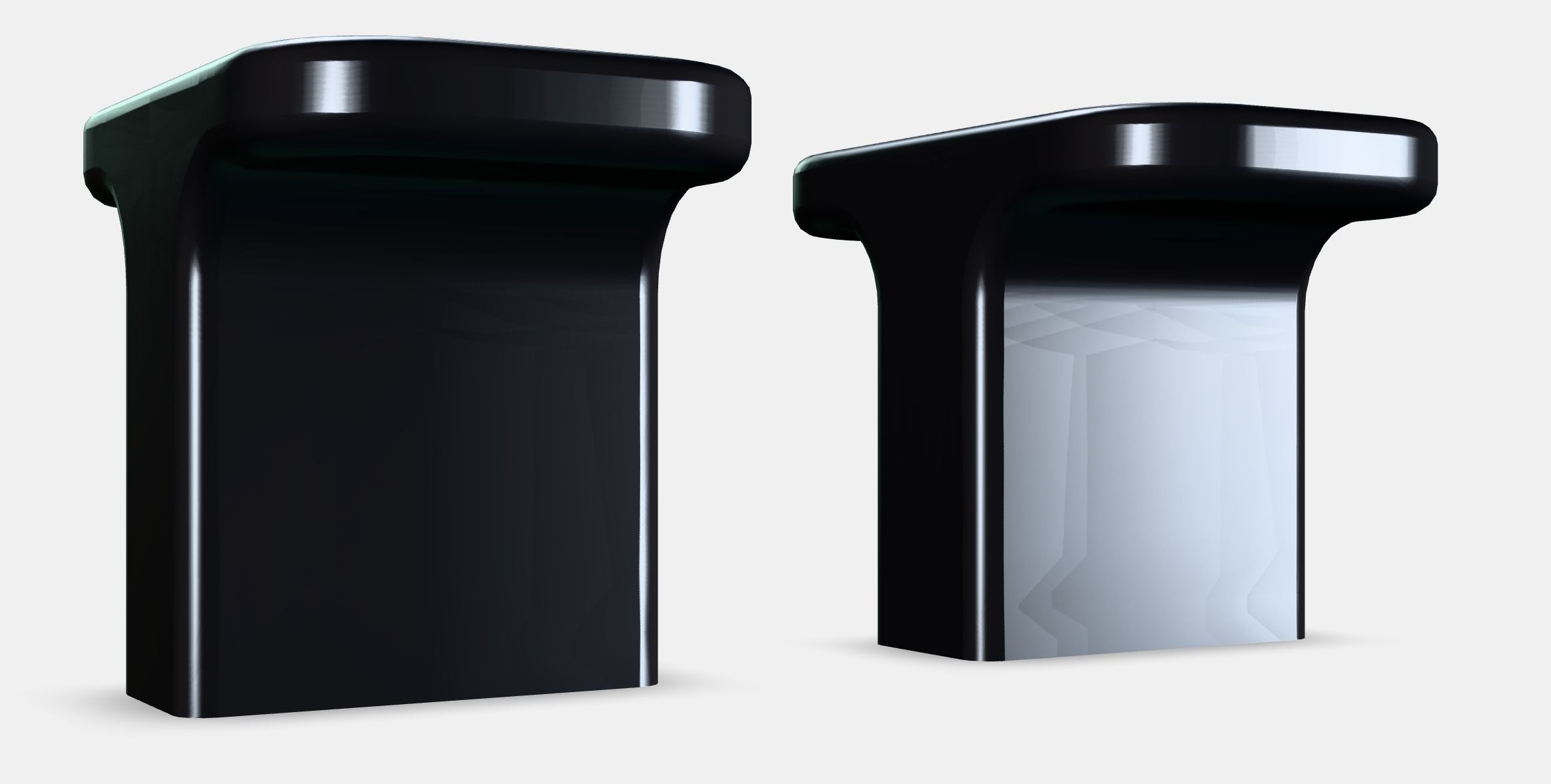 HACKAS button Low-poly 3D model_3