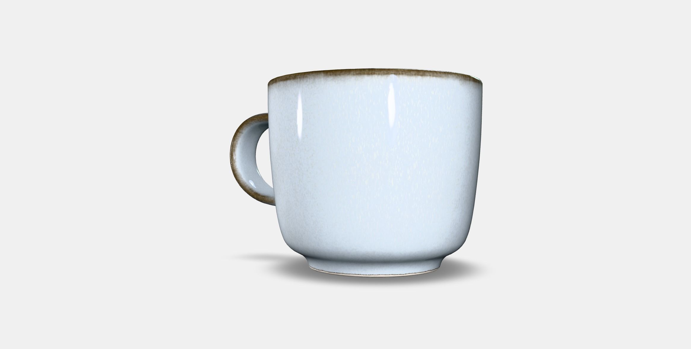 GLADELIG mug Low-poly 3D model_2