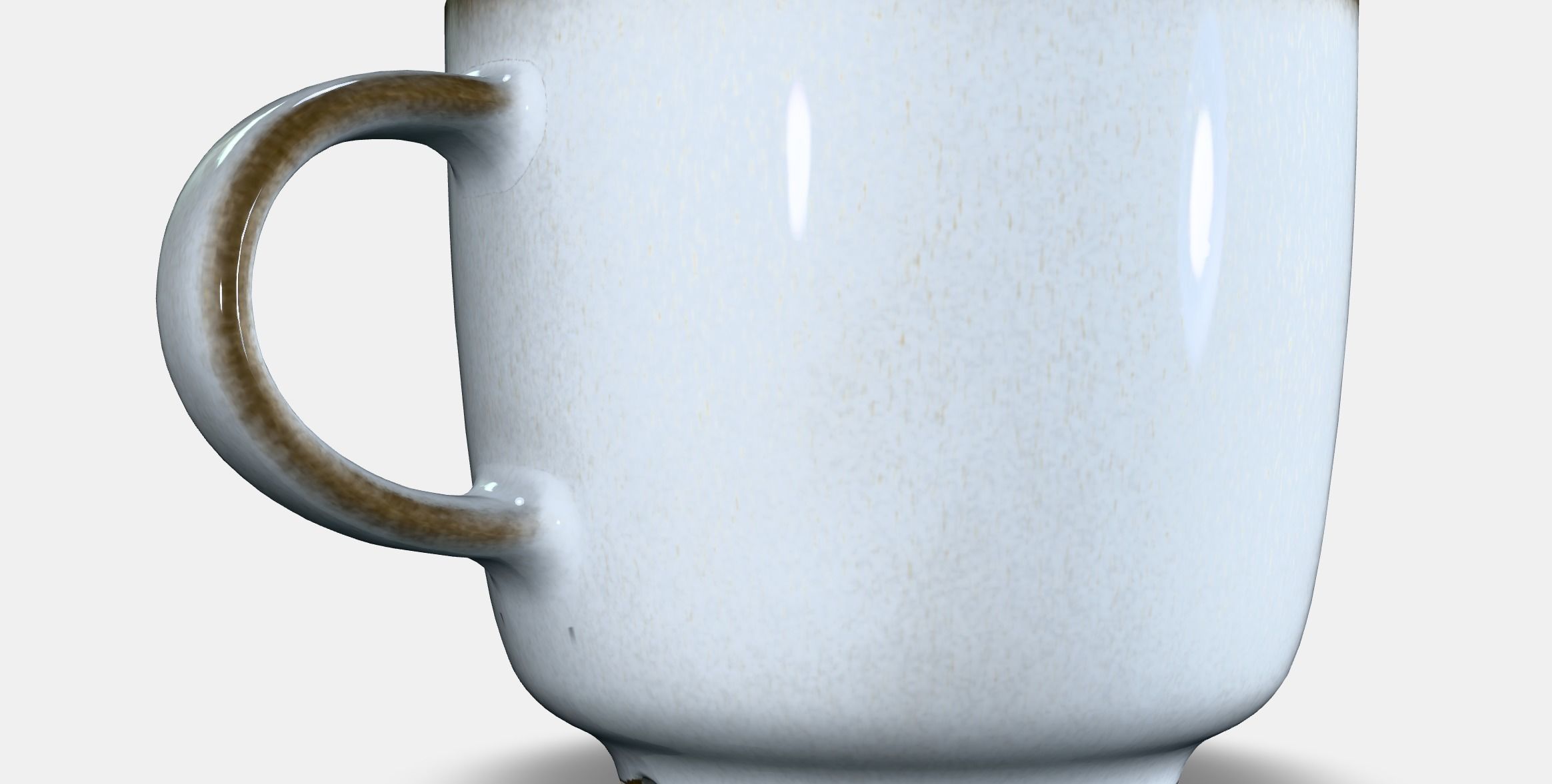 GLADELIG mug Low-poly 3D model_3