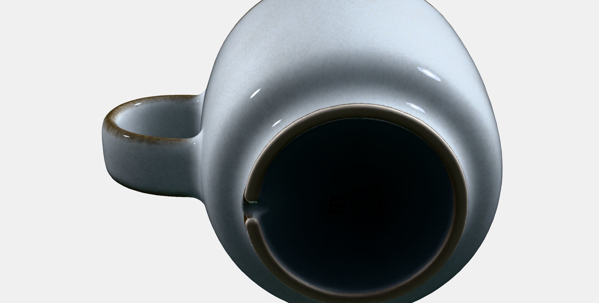 GLADELIG mug Low-poly 3D model_6