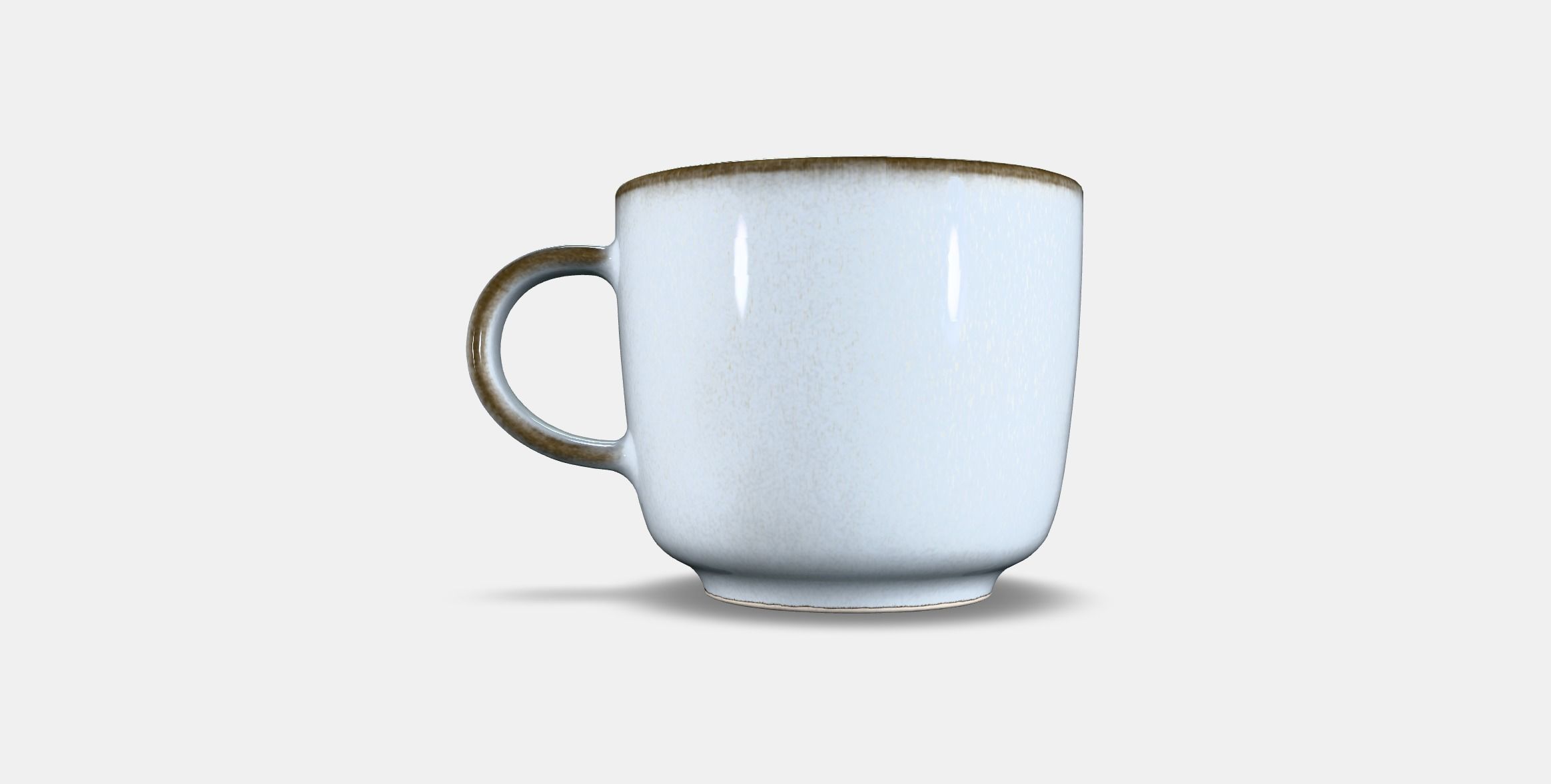 GLADELIG mug Low-poly 3D model_14