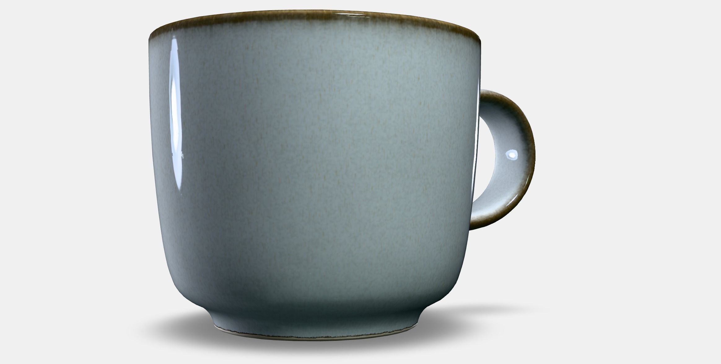 GLADELIG mug Low-poly 3D model_8
