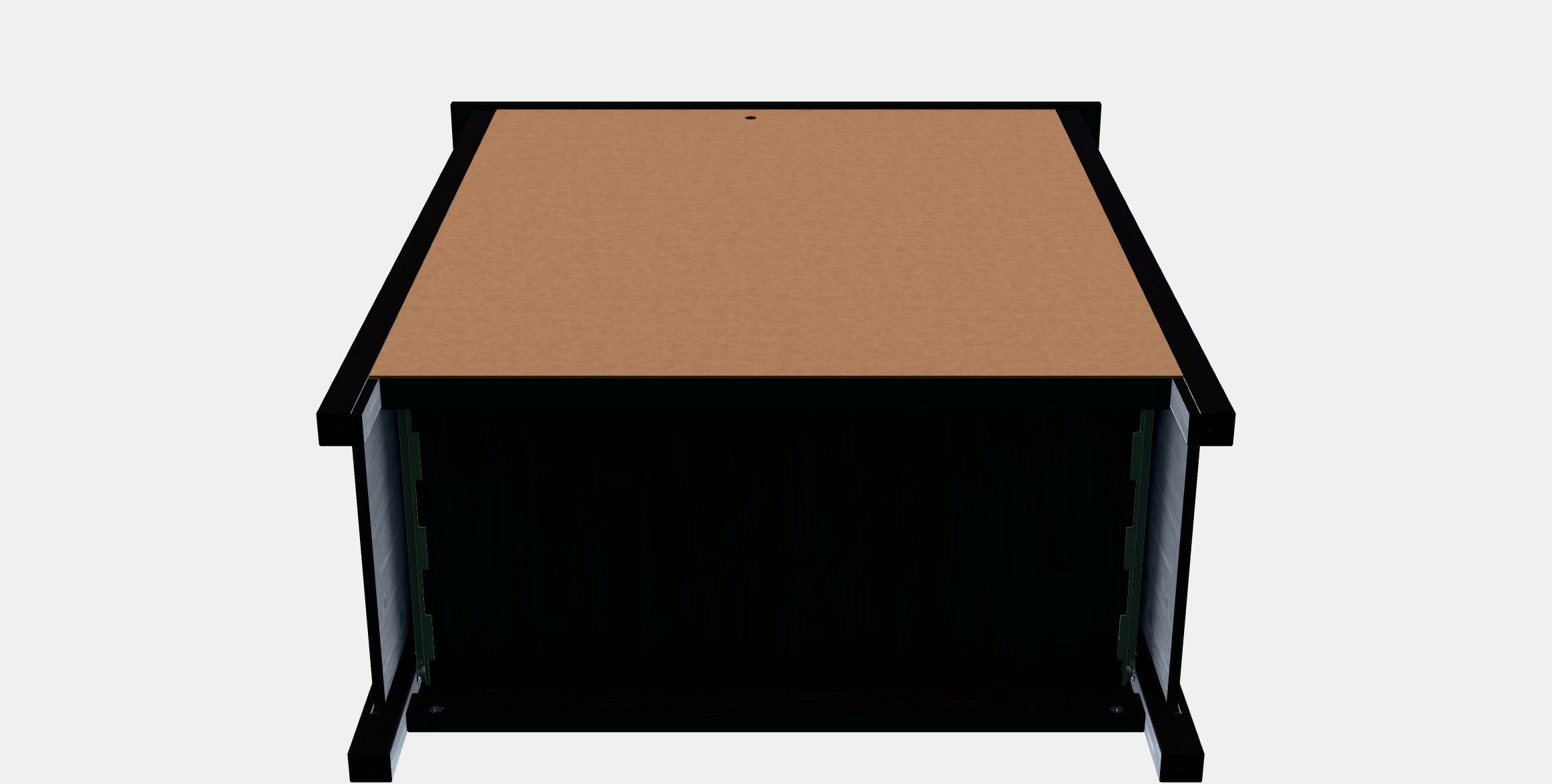 HEMNES chest of drawers with 6 drawers 1 Low-poly 3D model_8