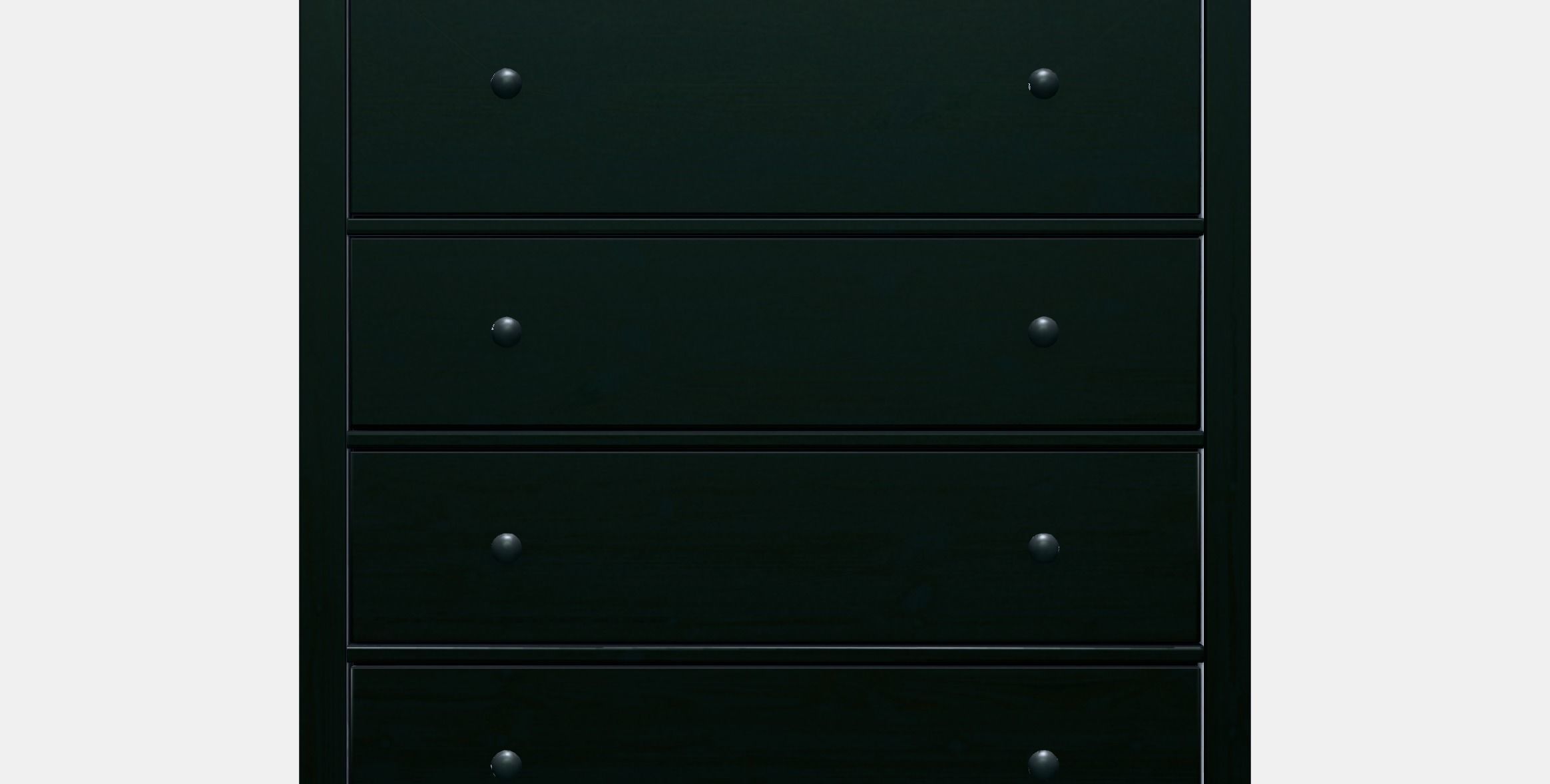 HEMNES chest of drawers with 6 drawers 1 Low-poly 3D model_11