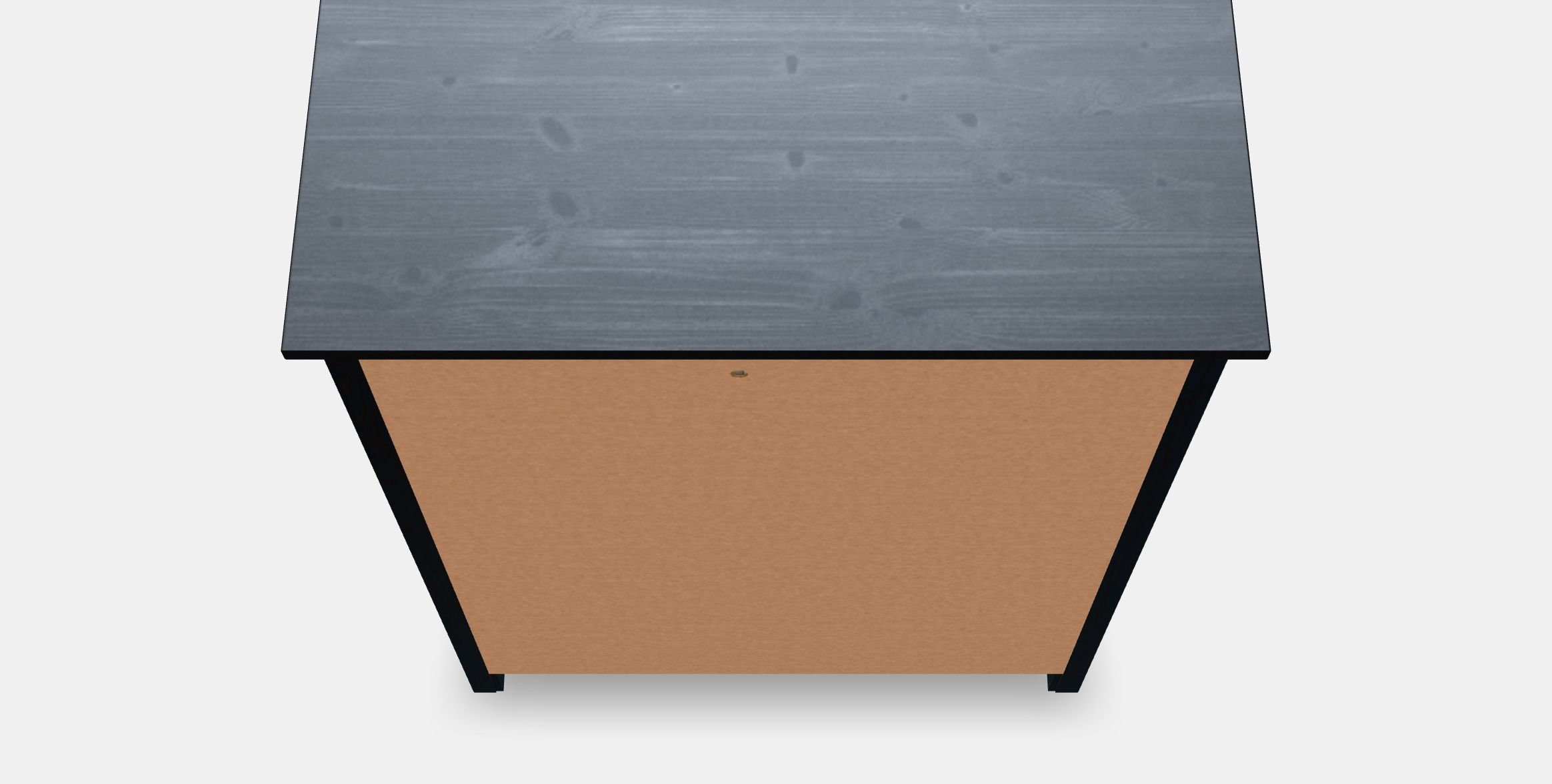 HEMNES chest of drawers with 6 drawers 1 Low-poly 3D model_7