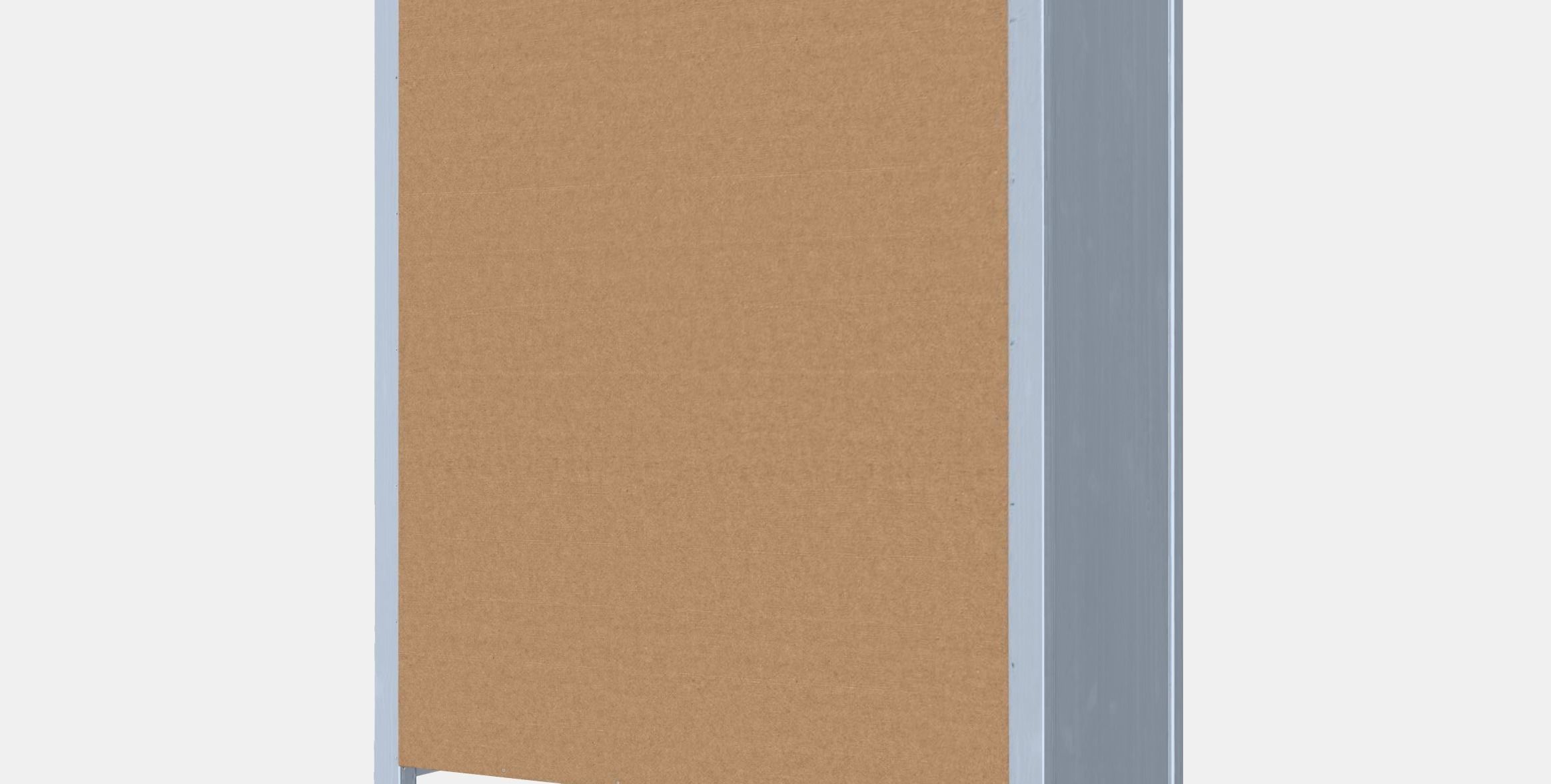 HEMNES chest of drawers with 6 drawers 2 Low-poly 3D model_7