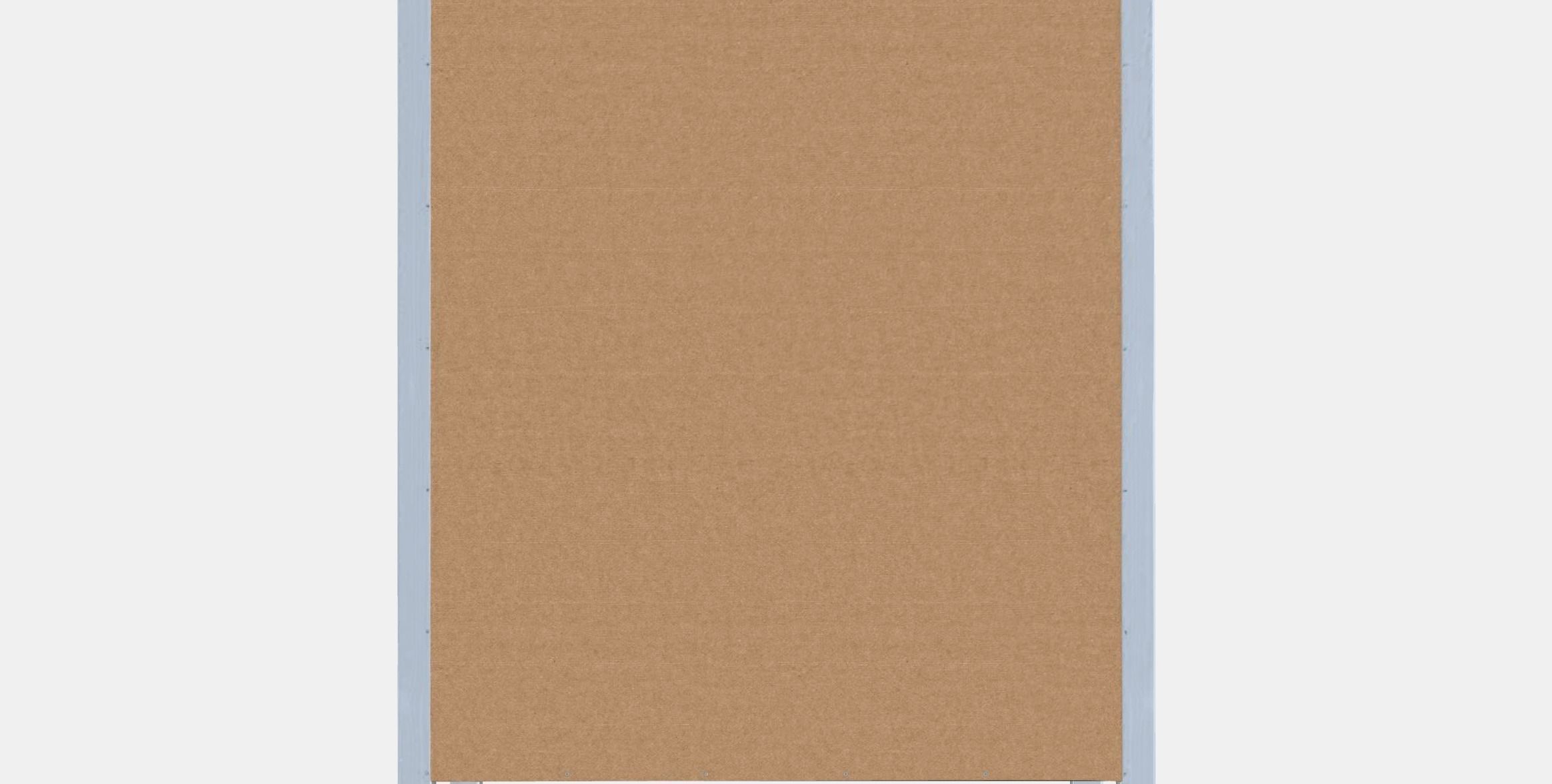 HEMNES chest of drawers with 6 drawers 2 Low-poly 3D model_15