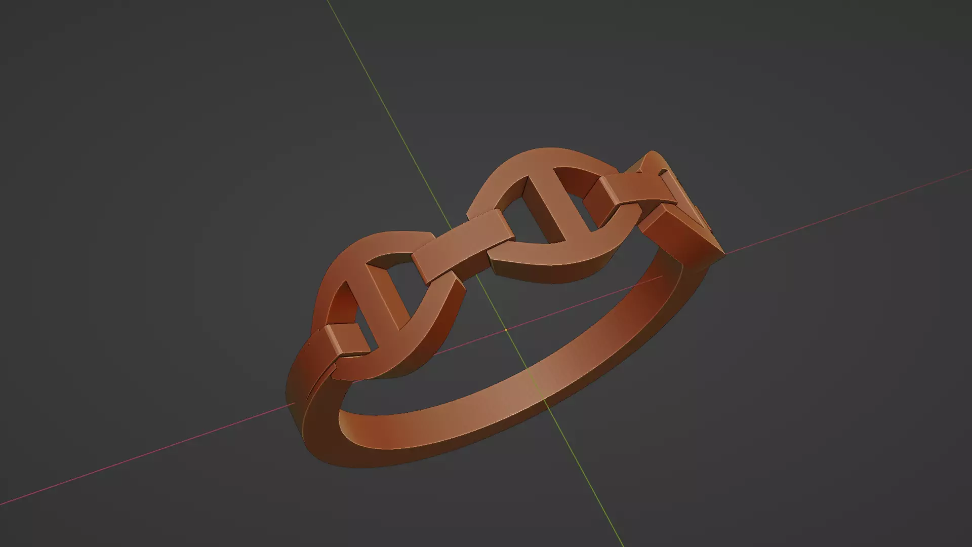 Argolla Gucci 3D print model_0