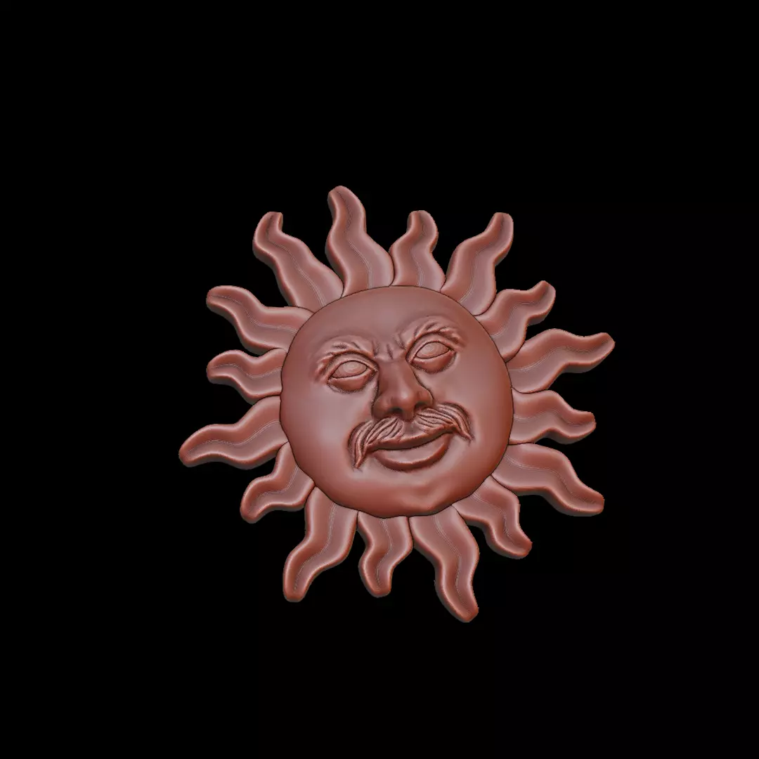 Dije Sol Free 3D print model