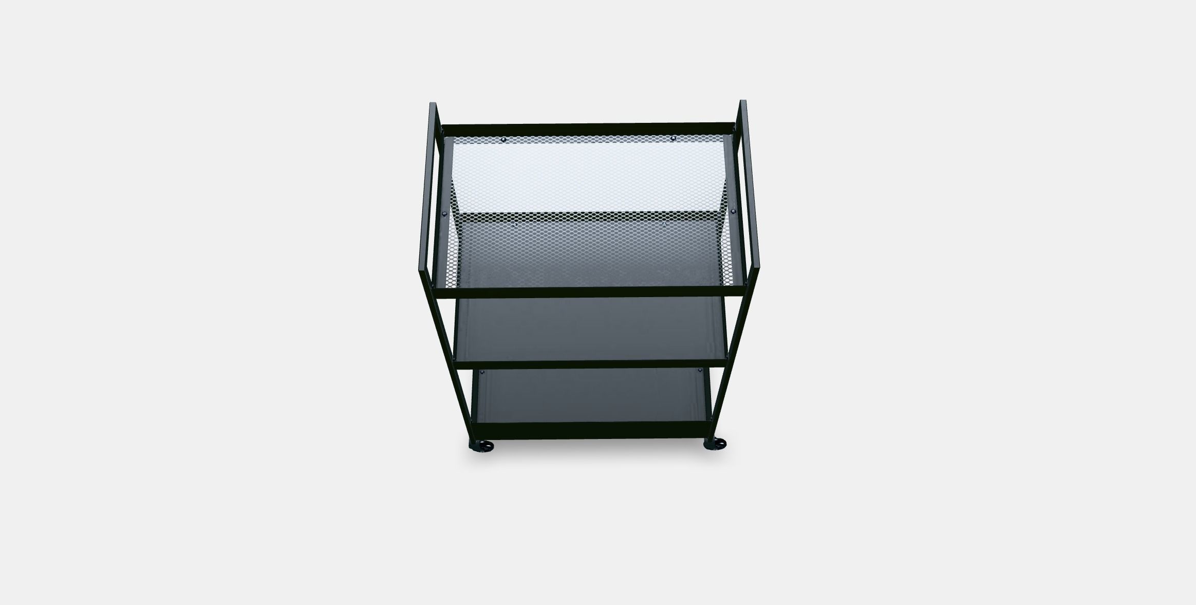 NISSAFORS serving trolley Low-poly 3D model_5
