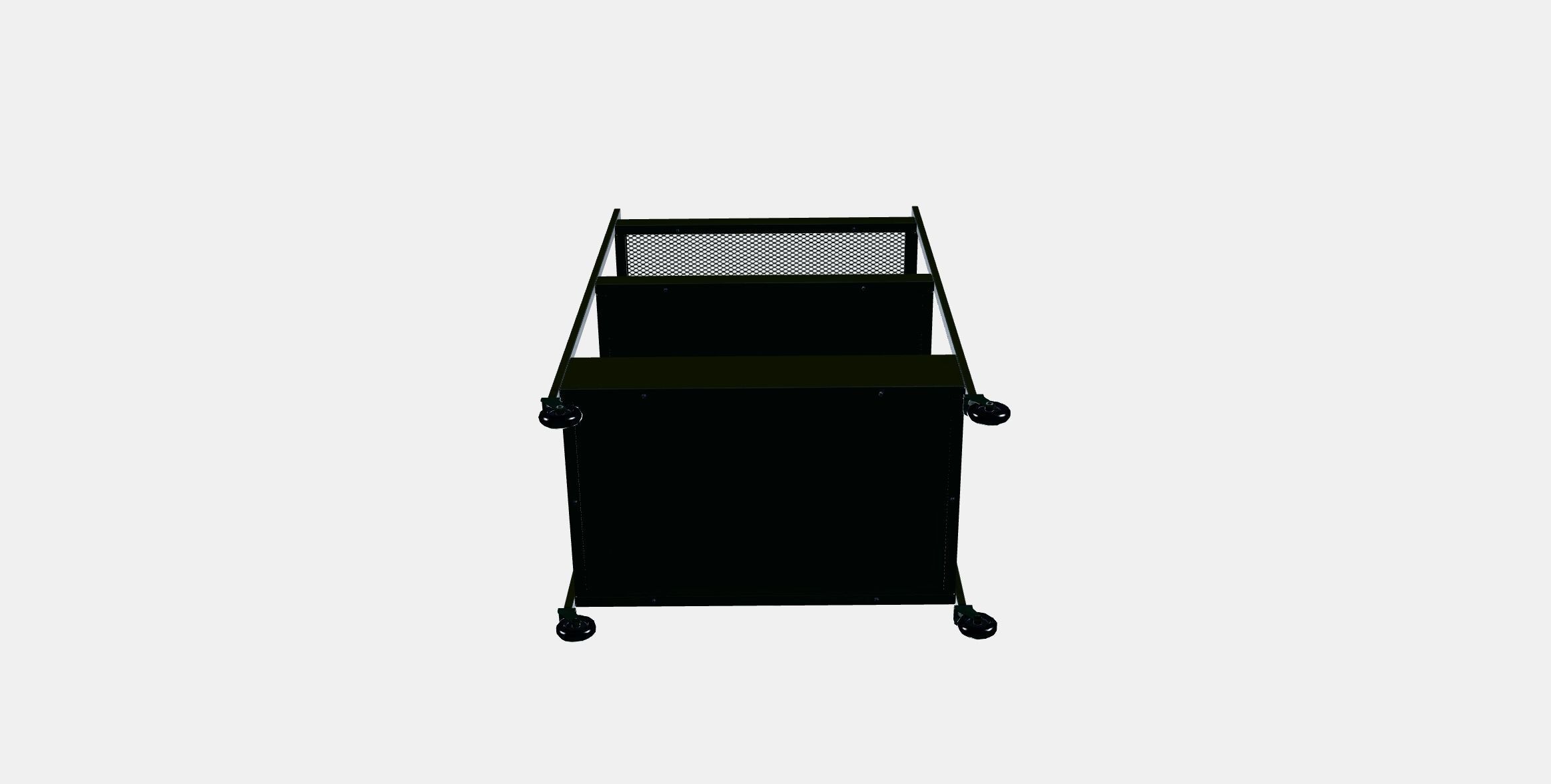 NISSAFORS serving trolley Low-poly 3D model_6