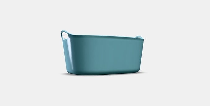 TORKIS laundry basket flexible Low-poly 3D model