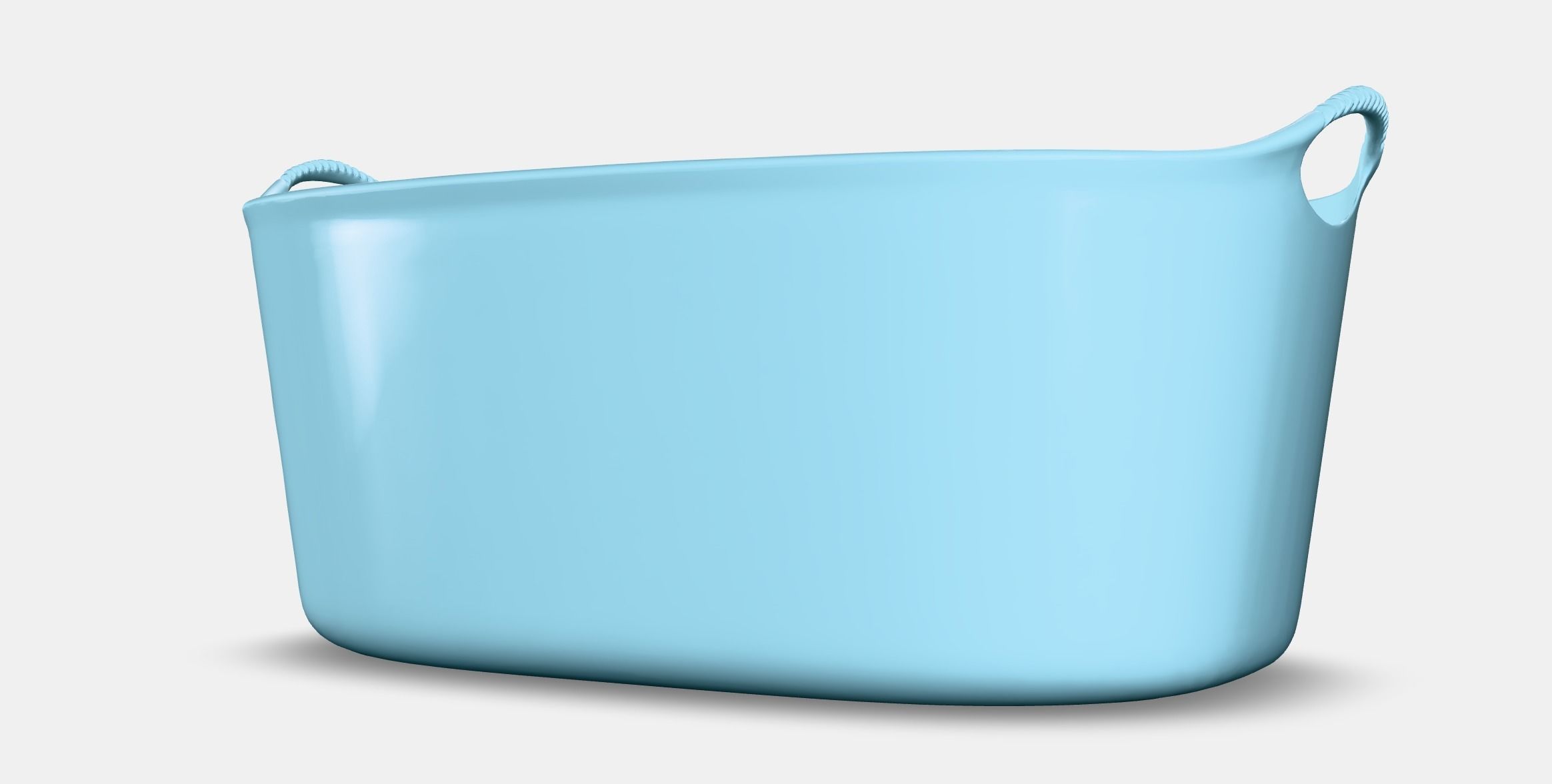 TORKIS laundry basket flexible Low-poly 3D model_6