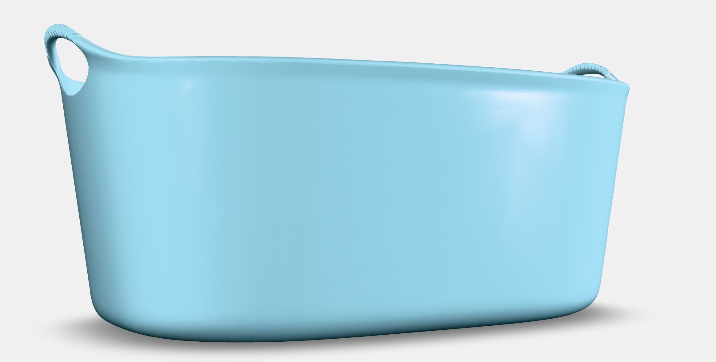 TORKIS laundry basket flexible Low-poly 3D model_2