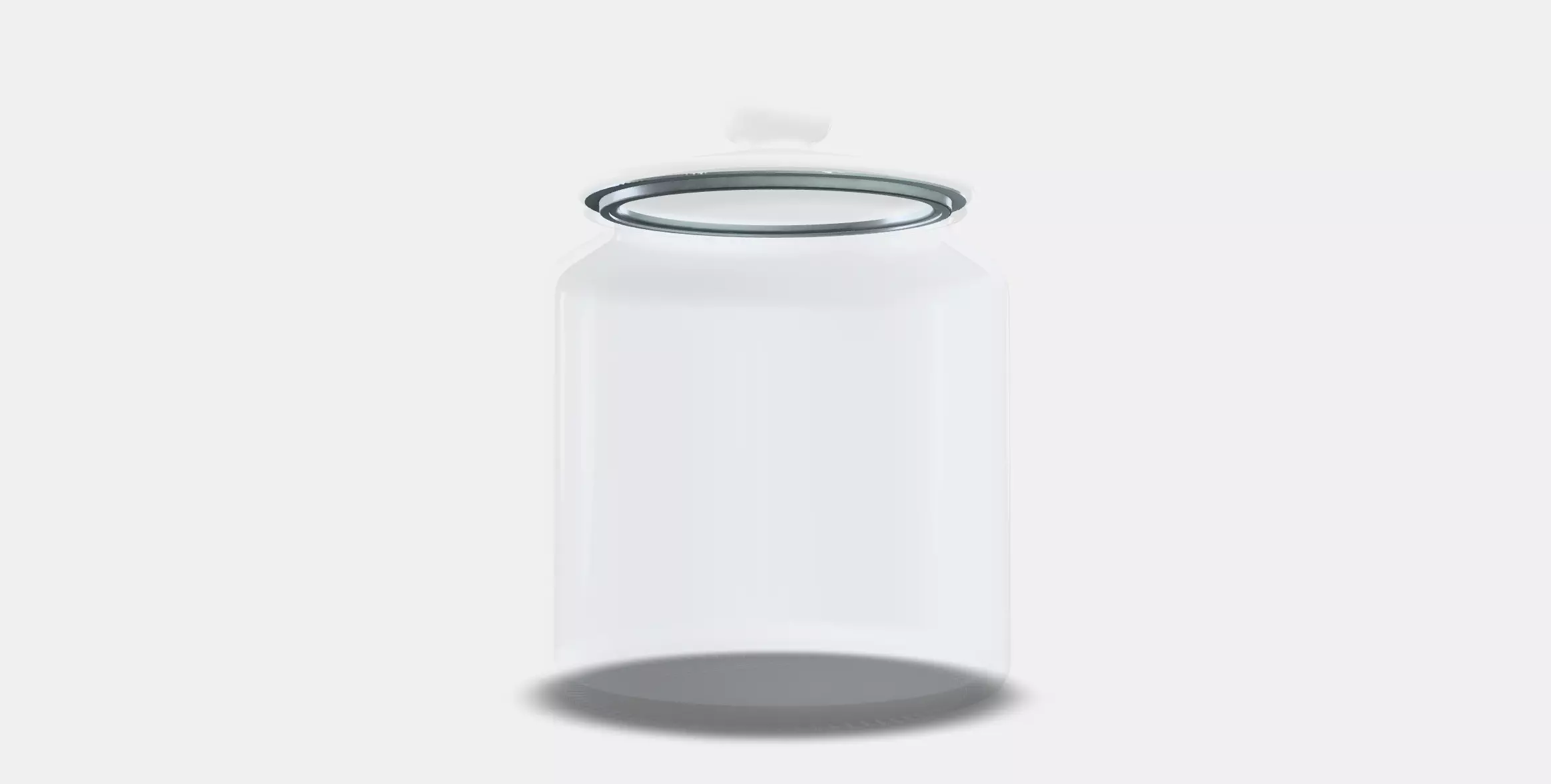 VARDAGEN tin with lid Low-poly 3D model_0