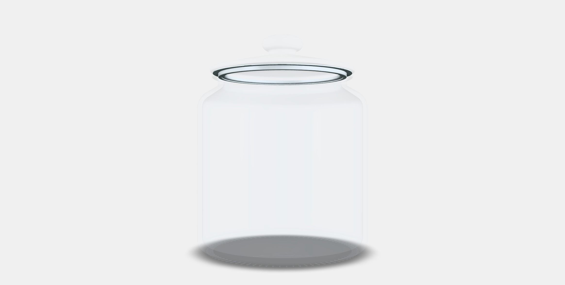 VARDAGEN tin with lid Low-poly 3D model_14