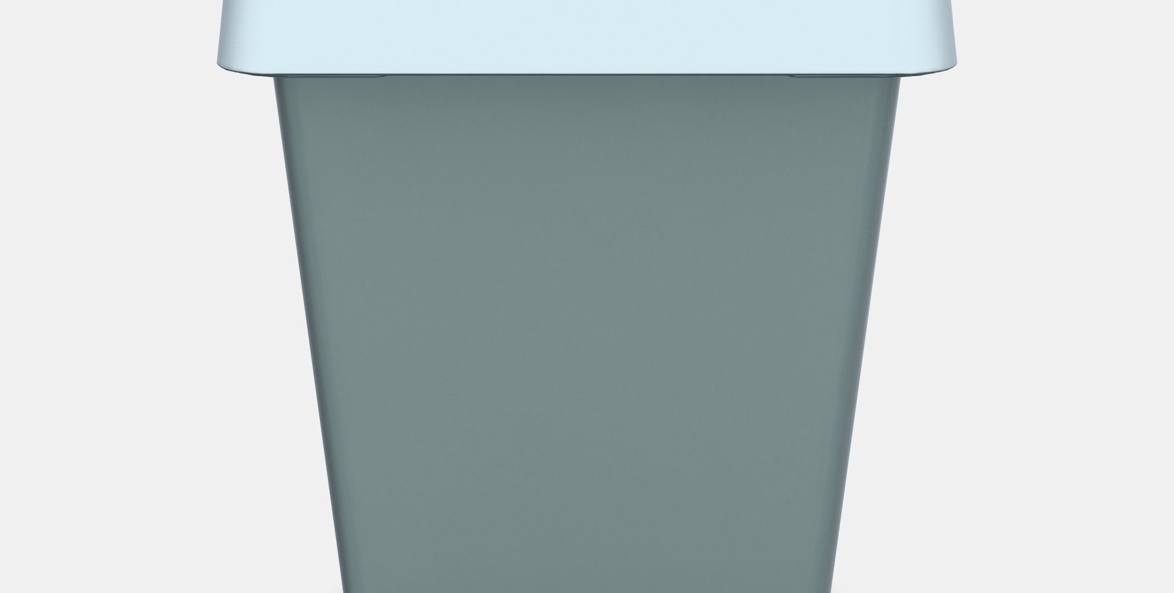 SORTERA waste garbage can with lid 1 Low-poly 3D model_11