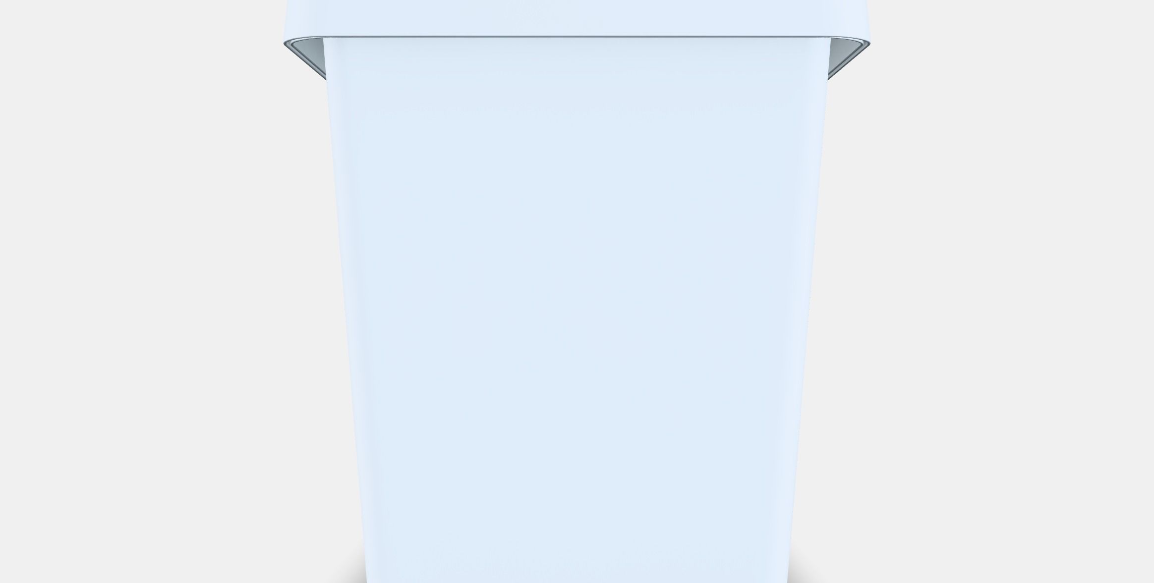 SORTERA waste garbage can with lid 1 Low-poly 3D model_15