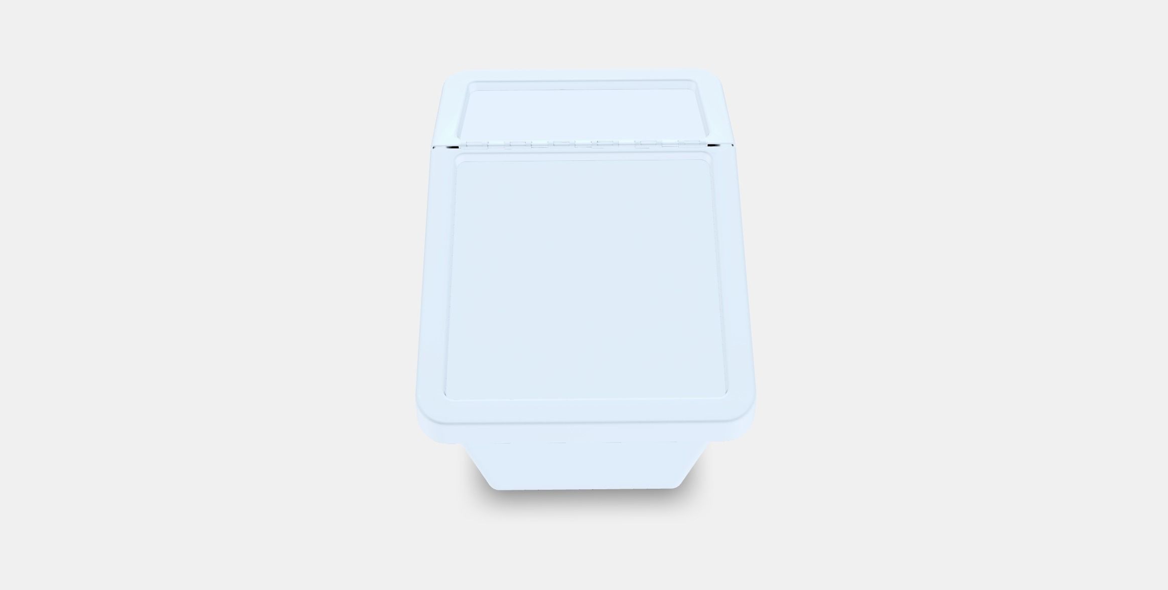 SORTERA waste garbage can with lid 1 Low-poly 3D model_3