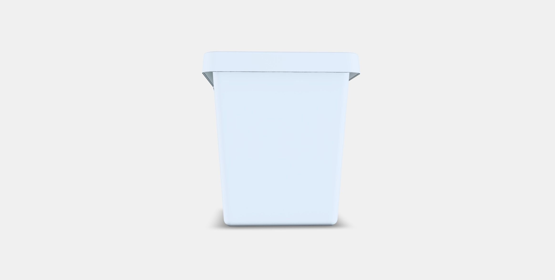 SORTERA waste garbage can with lid 1 Low-poly 3D model_14
