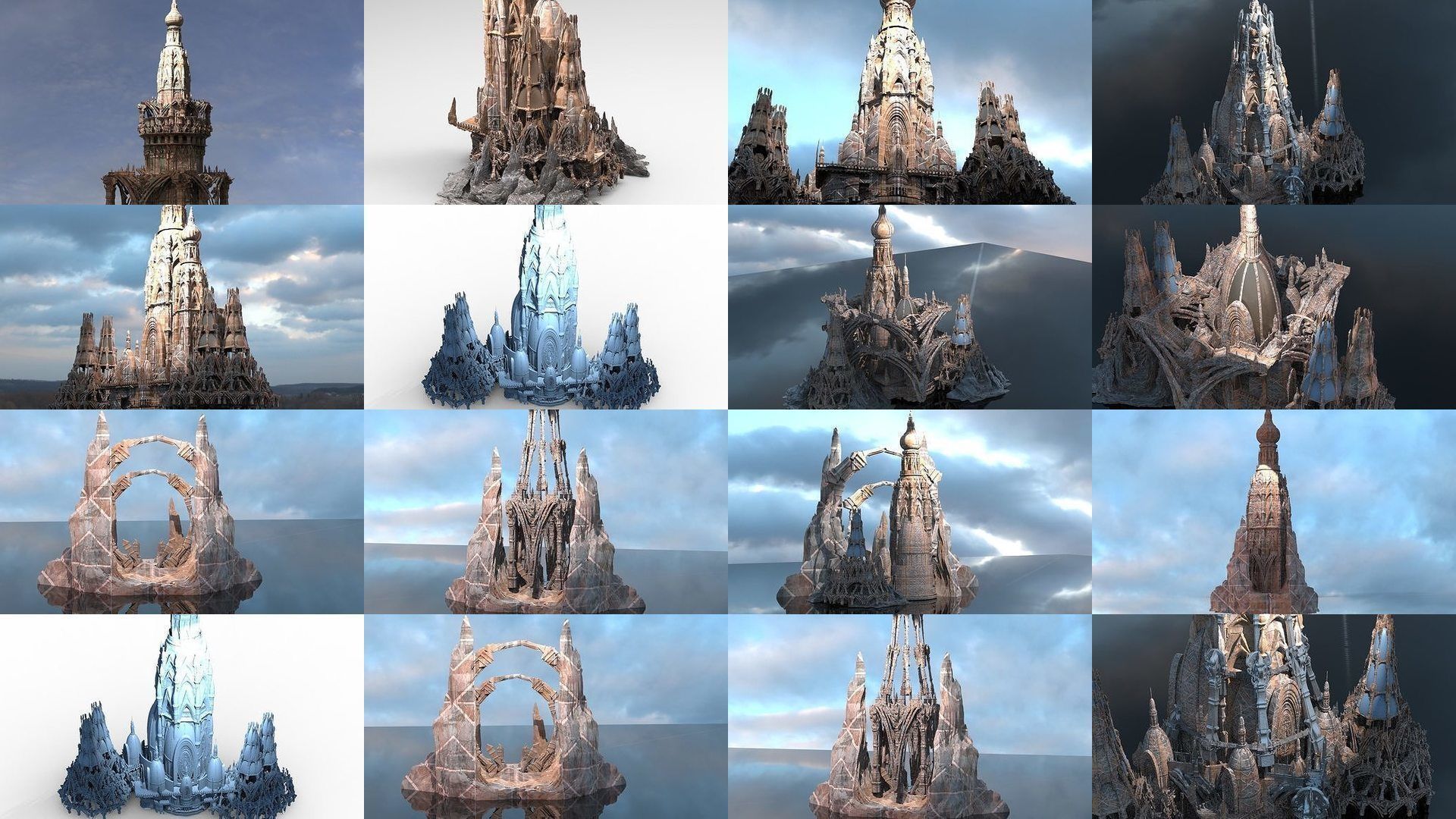 Persian Empire architecture collection _3