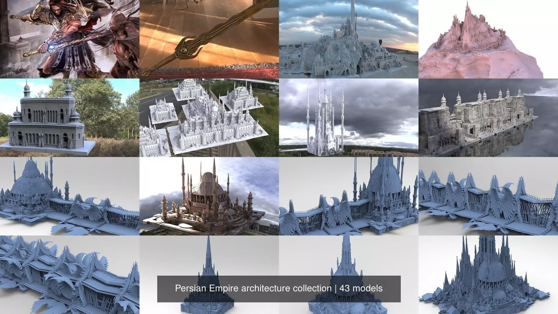 Persian Empire architecture collection _1