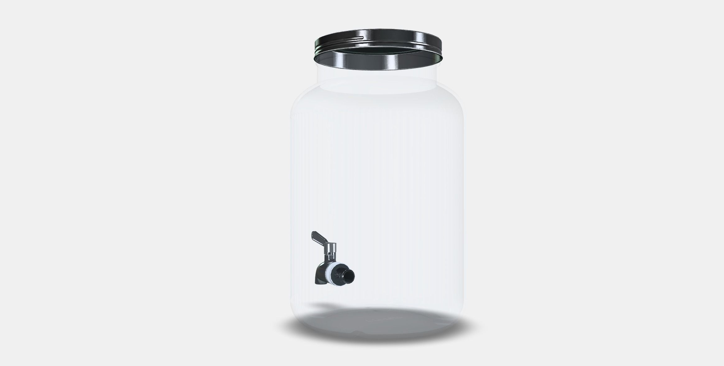 VARDAGEN container with tap Low-poly 3D model_16