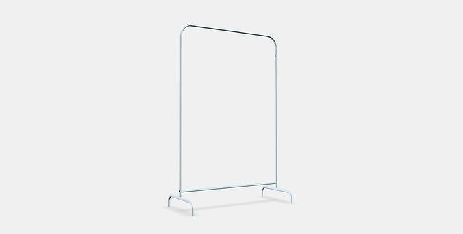 MULIG coat rack Low-poly 3D model