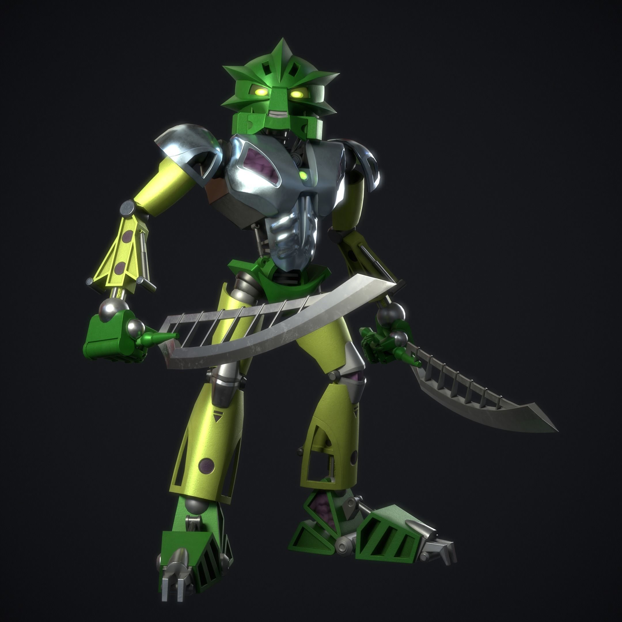 Lewa Nuva Free low-poly 3D model_2