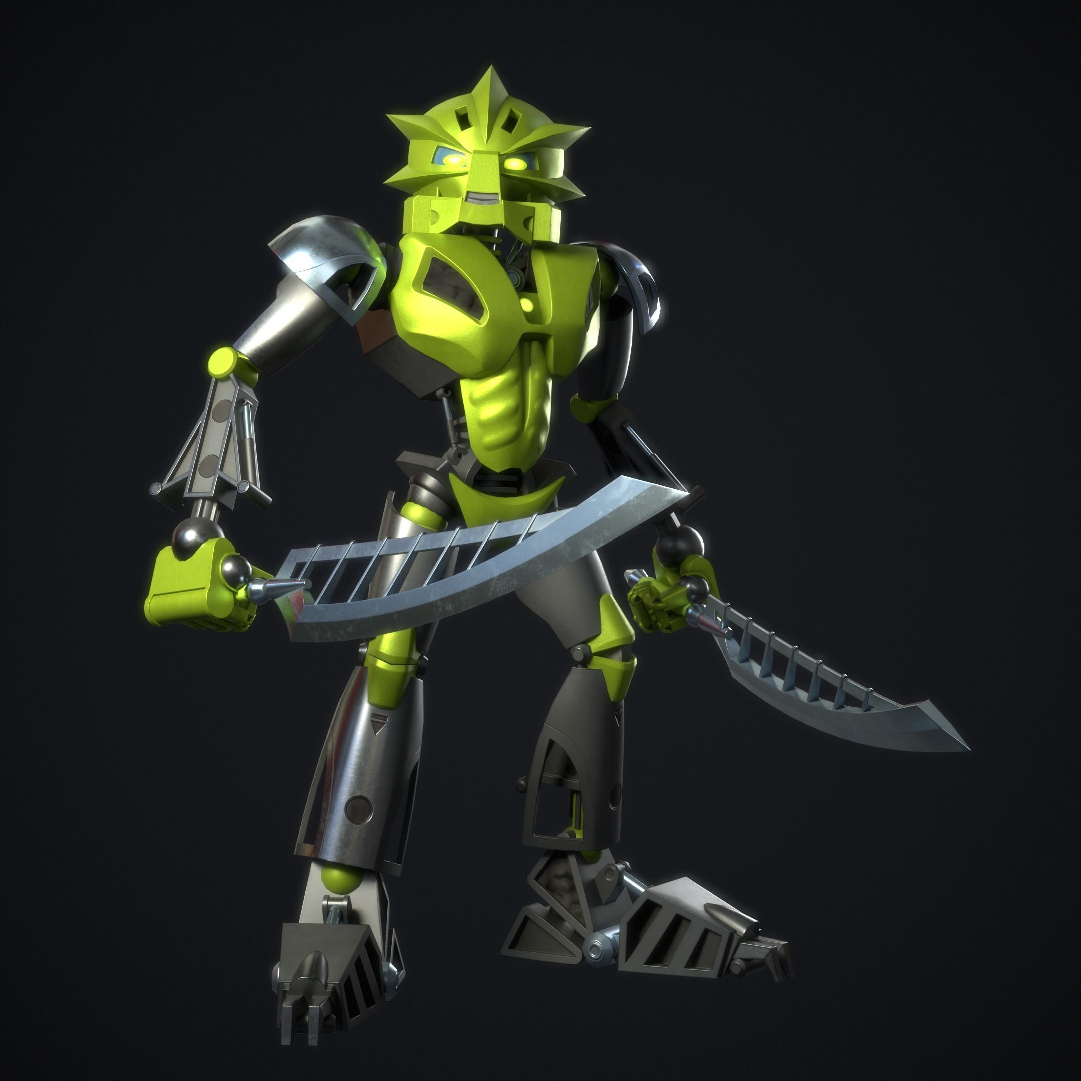 Lewa Nuva Free low-poly 3D model_4