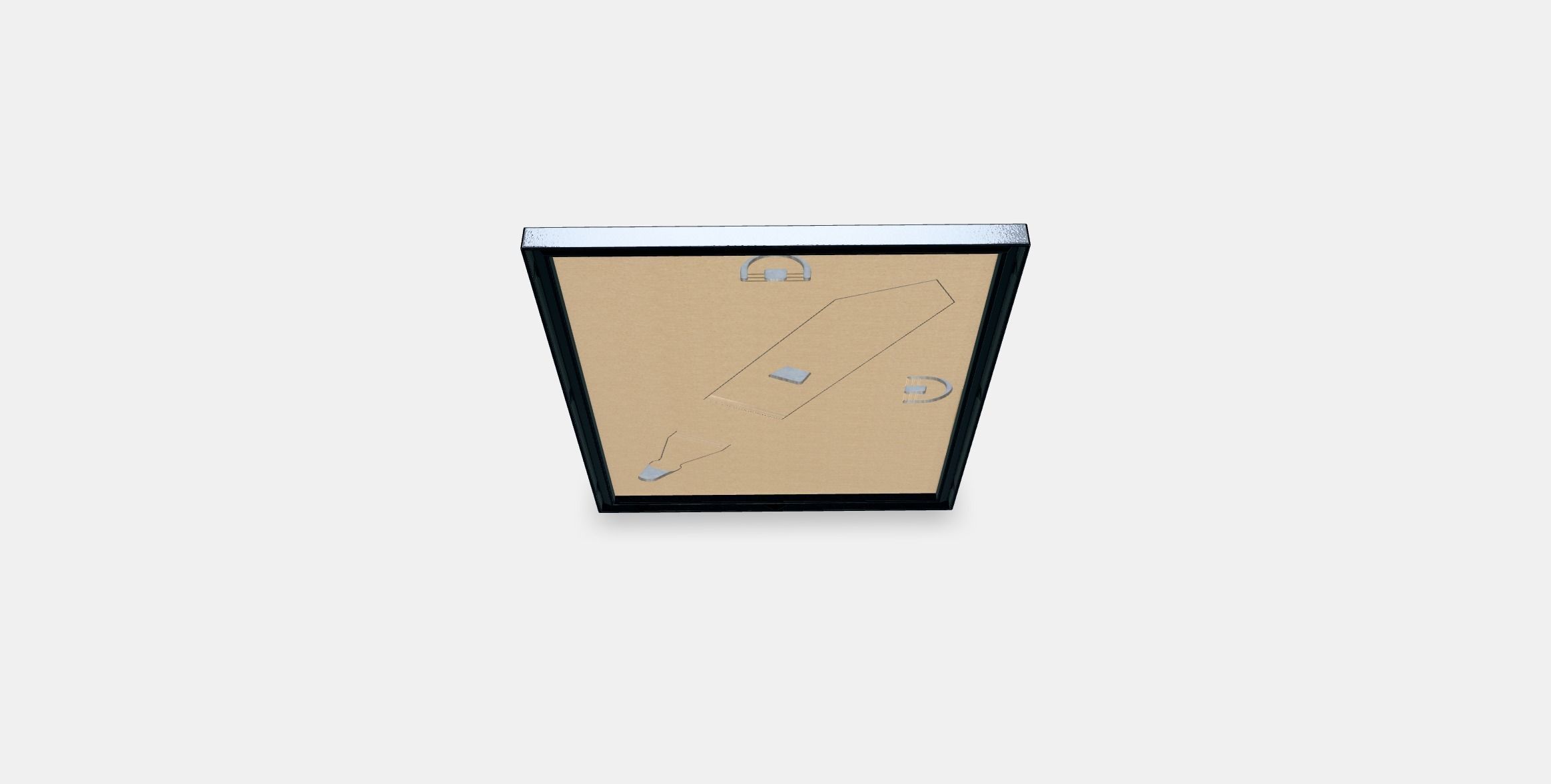 YLLEVAD picture frame Low-poly 3D model_3