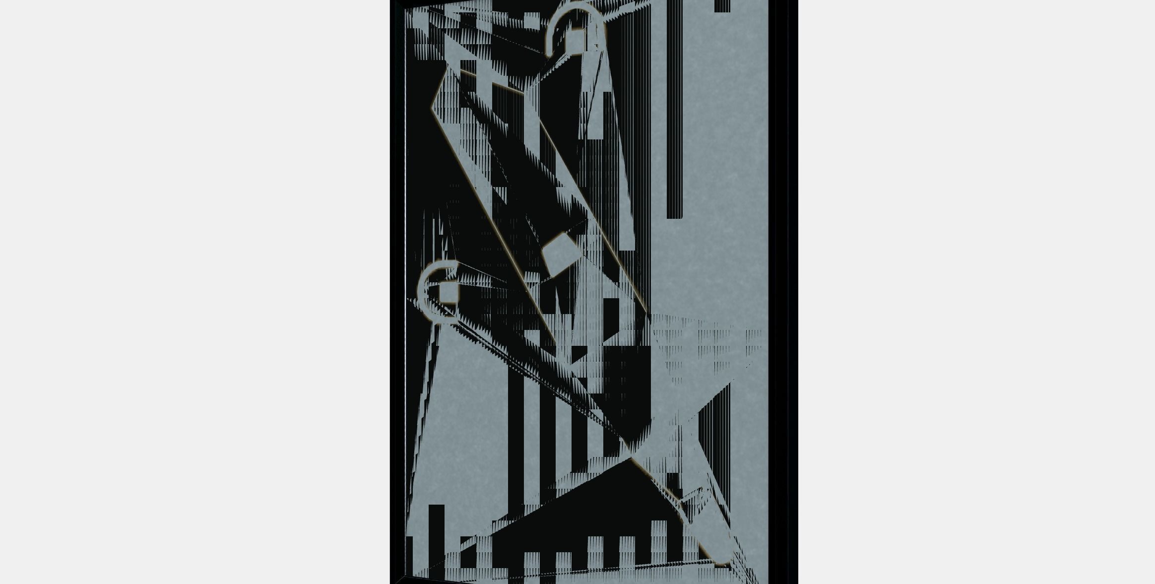 YLLEVAD picture frame Low-poly 3D model_13